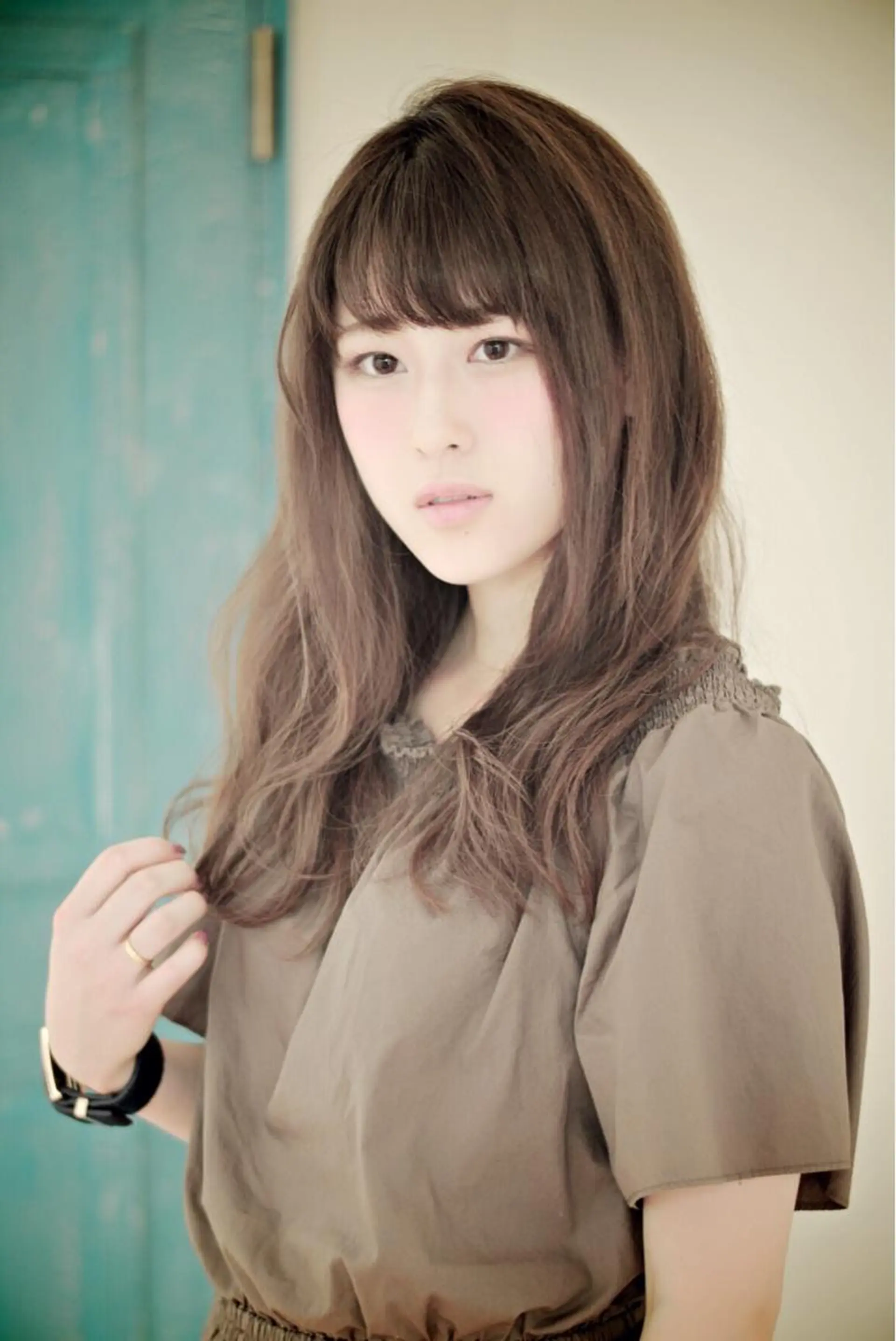 セミロング アメリラブヘアー 土屋　洋平のヘアスタイル