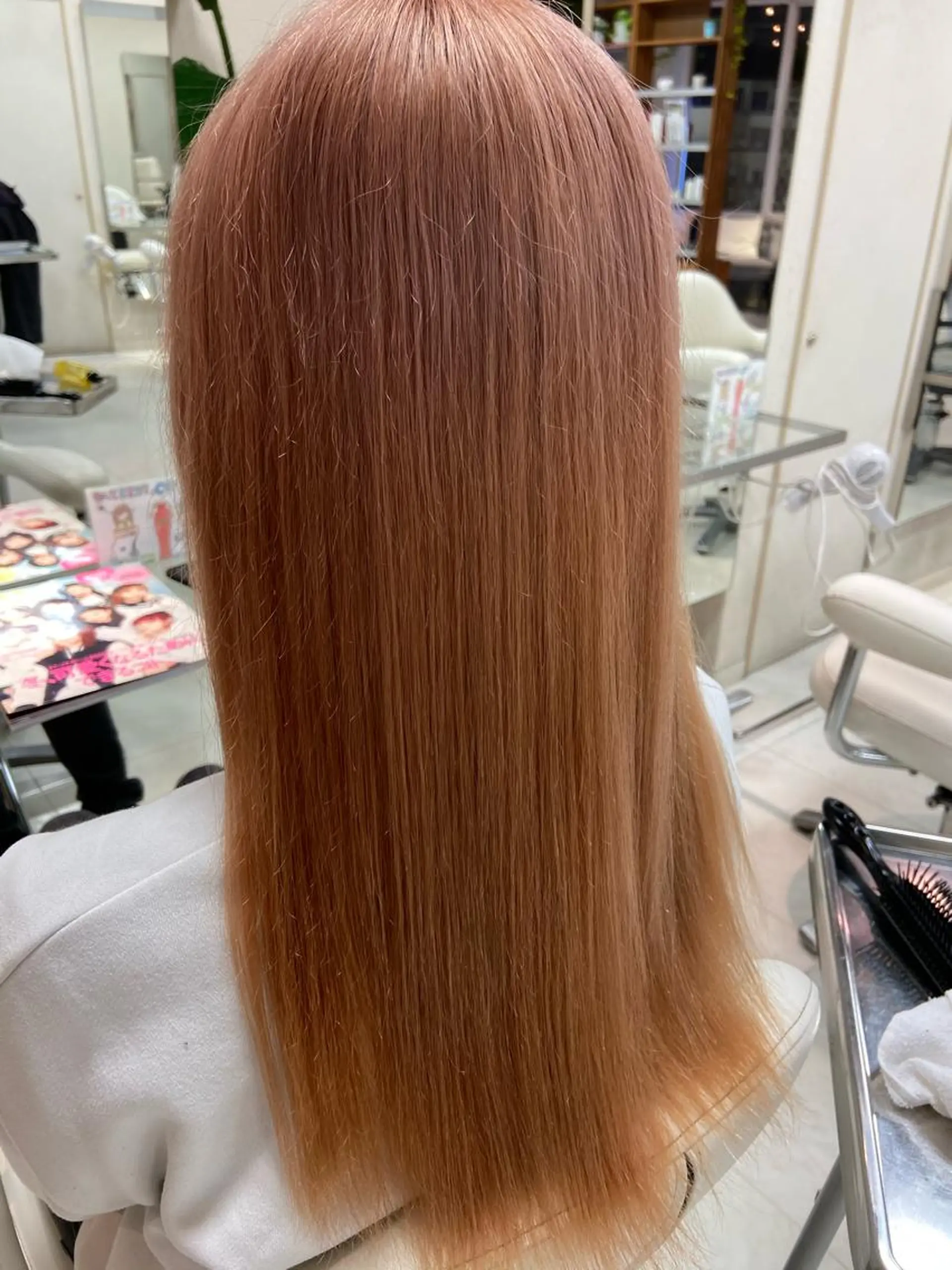 ロング トリートメント 菊地 美憂のヘアスタイル