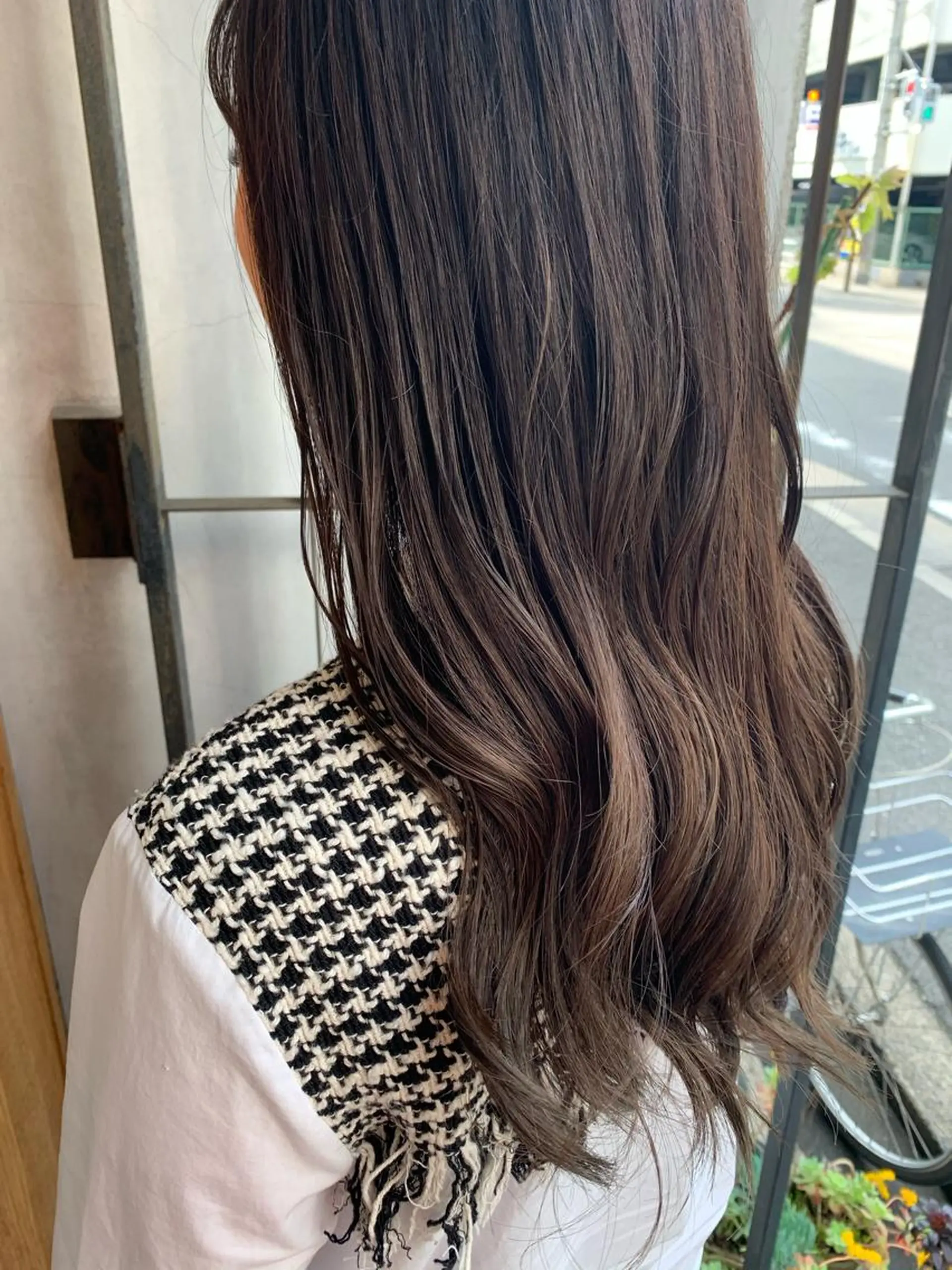 ロング ヘアカラー トリートメント 艶髪color💎髪 質改善ストレート大吉のヘアスタイル