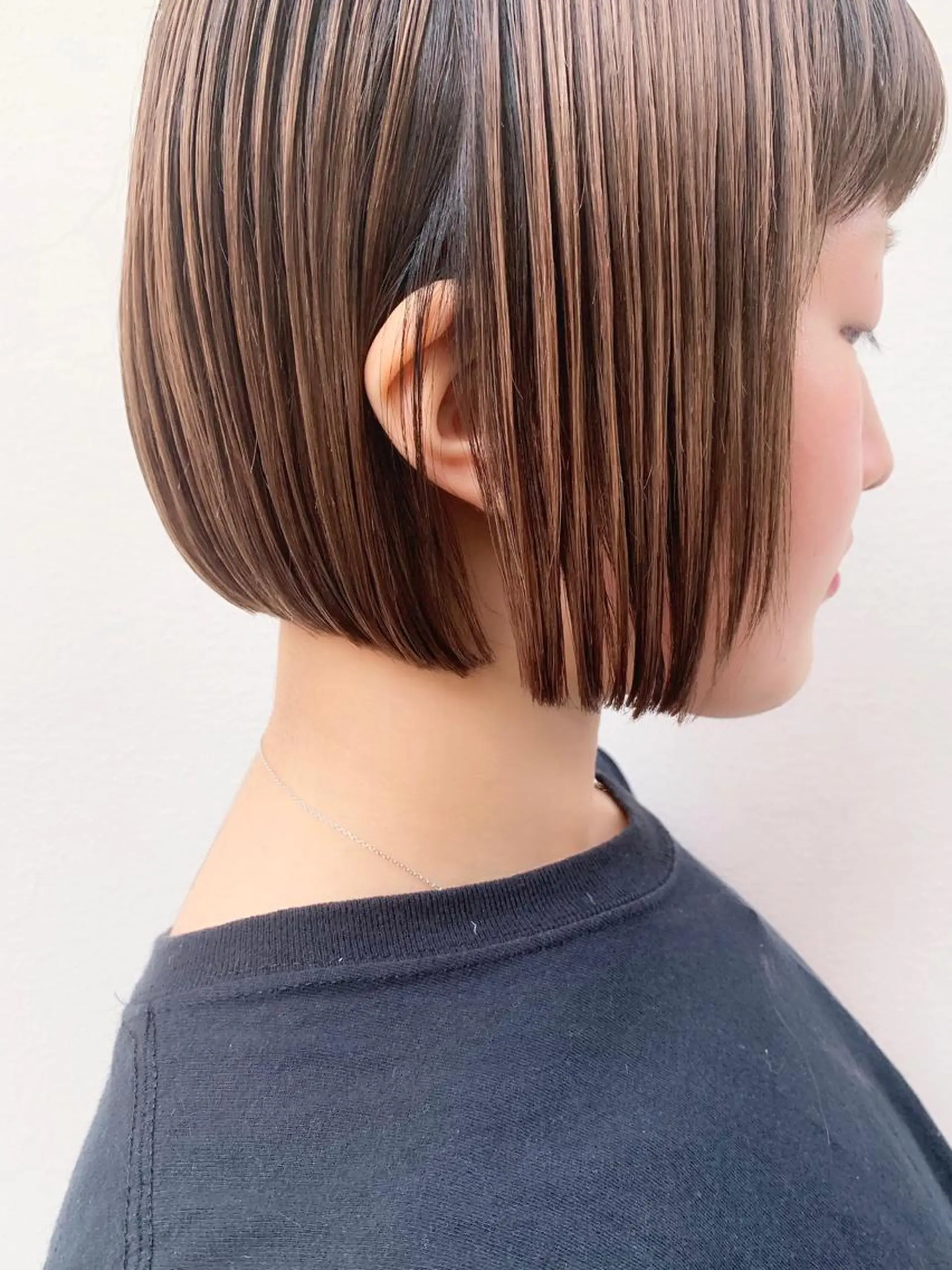 ショート カラー ボブ tension 【テンション】のヘアスタイル