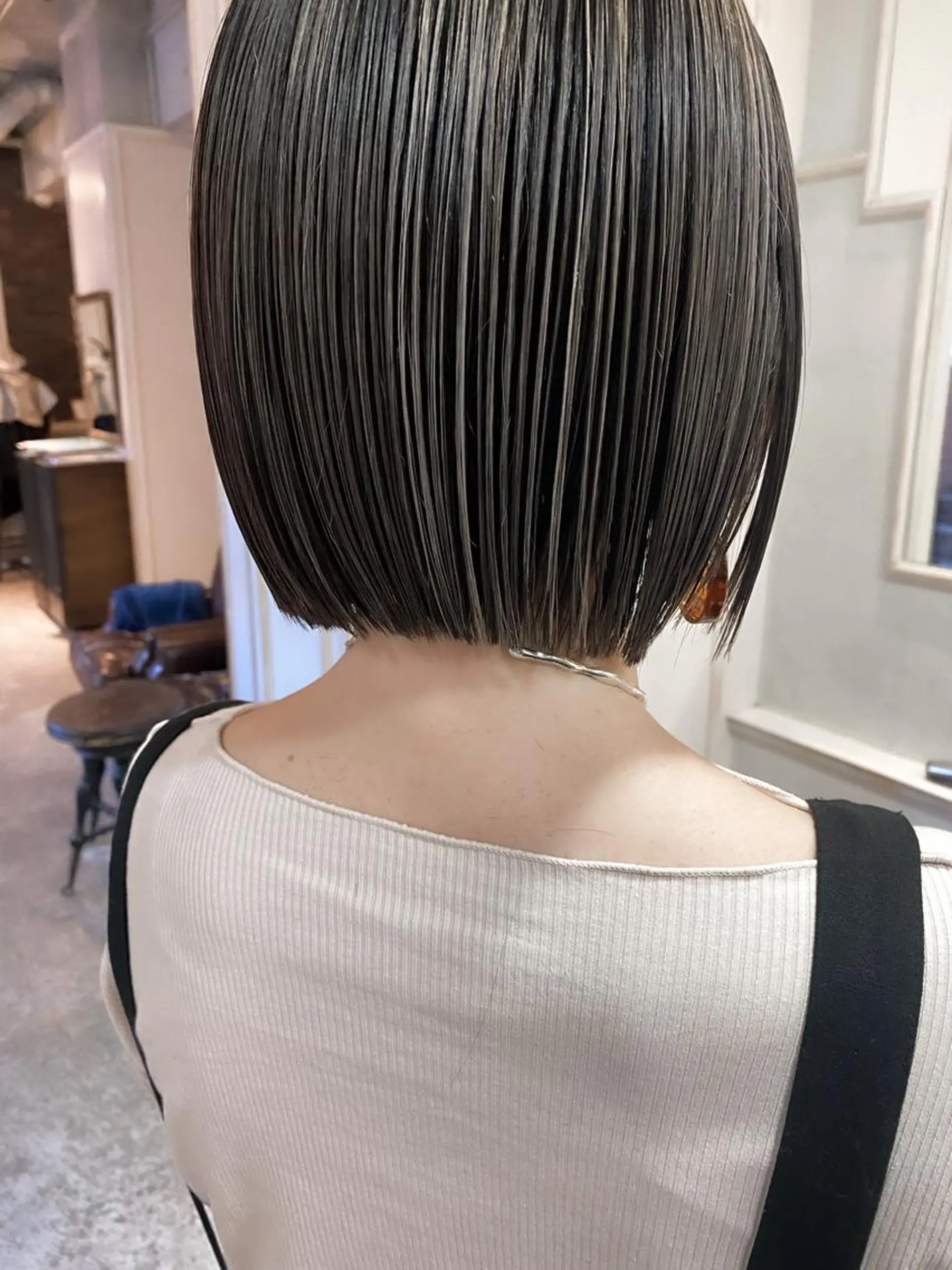 ミディアム カラー パーマ ヘアアレンジ メンズ キッズ ネイル マツエク・マツパ アイブロウ Kawakami kotomiのヘアスタイル