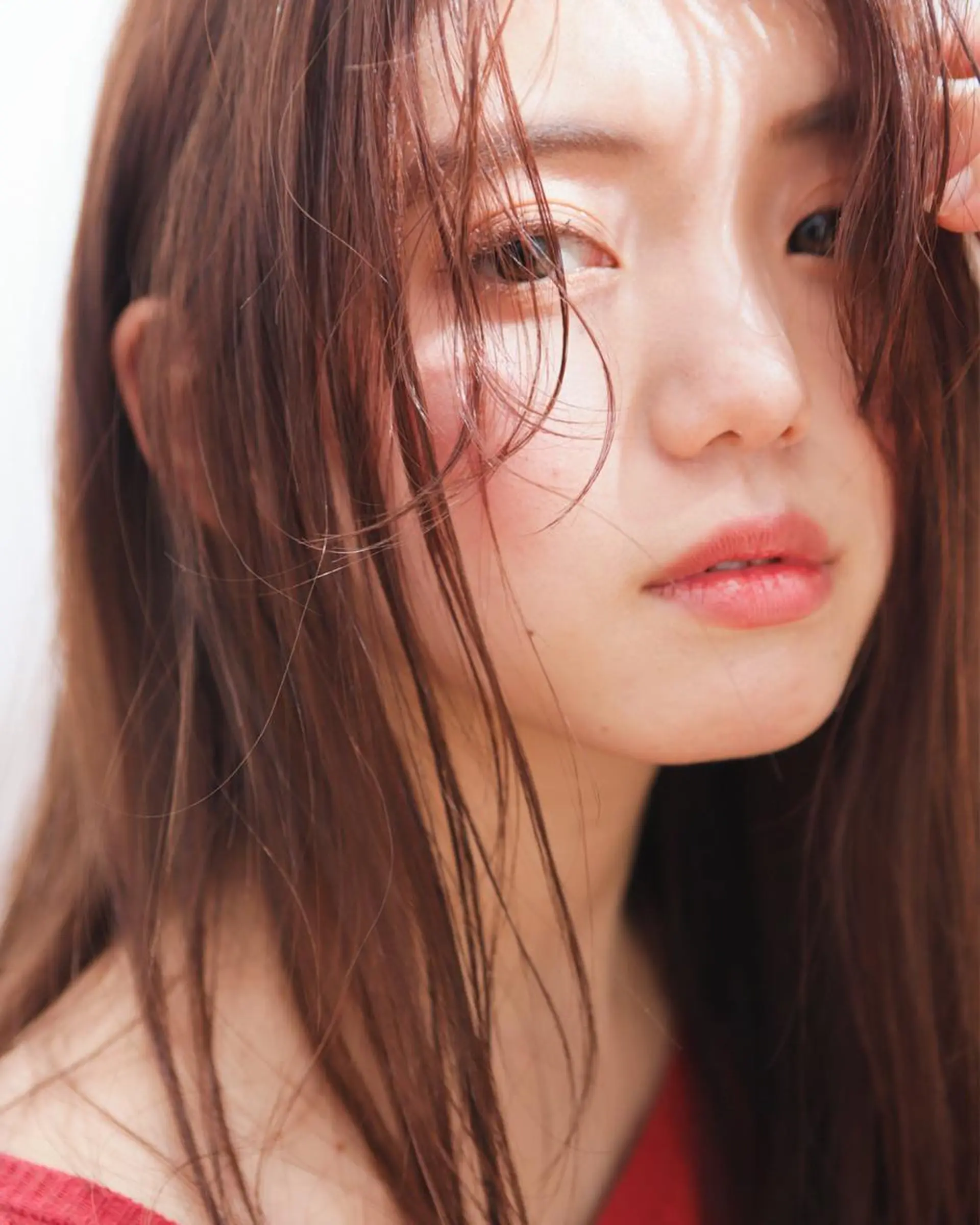 セミロング カラー サイドバング カット ヘアカラー トリートメント LOWG inTOWVALLEY所属・Hikaru Takahashiのヘアスタイル