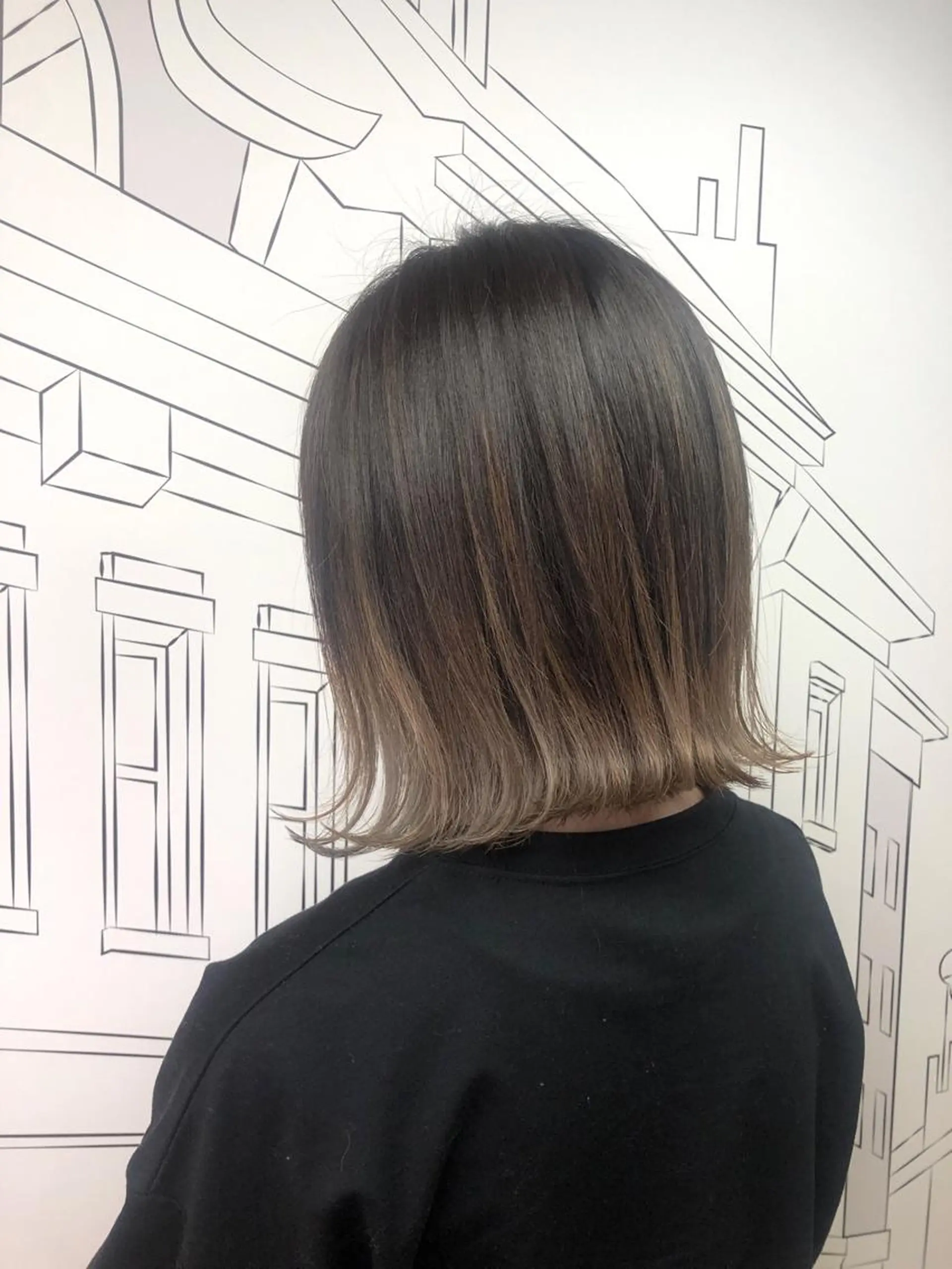 ショート カラー レイヤー,ボブ / 彩未のヘアスタイル