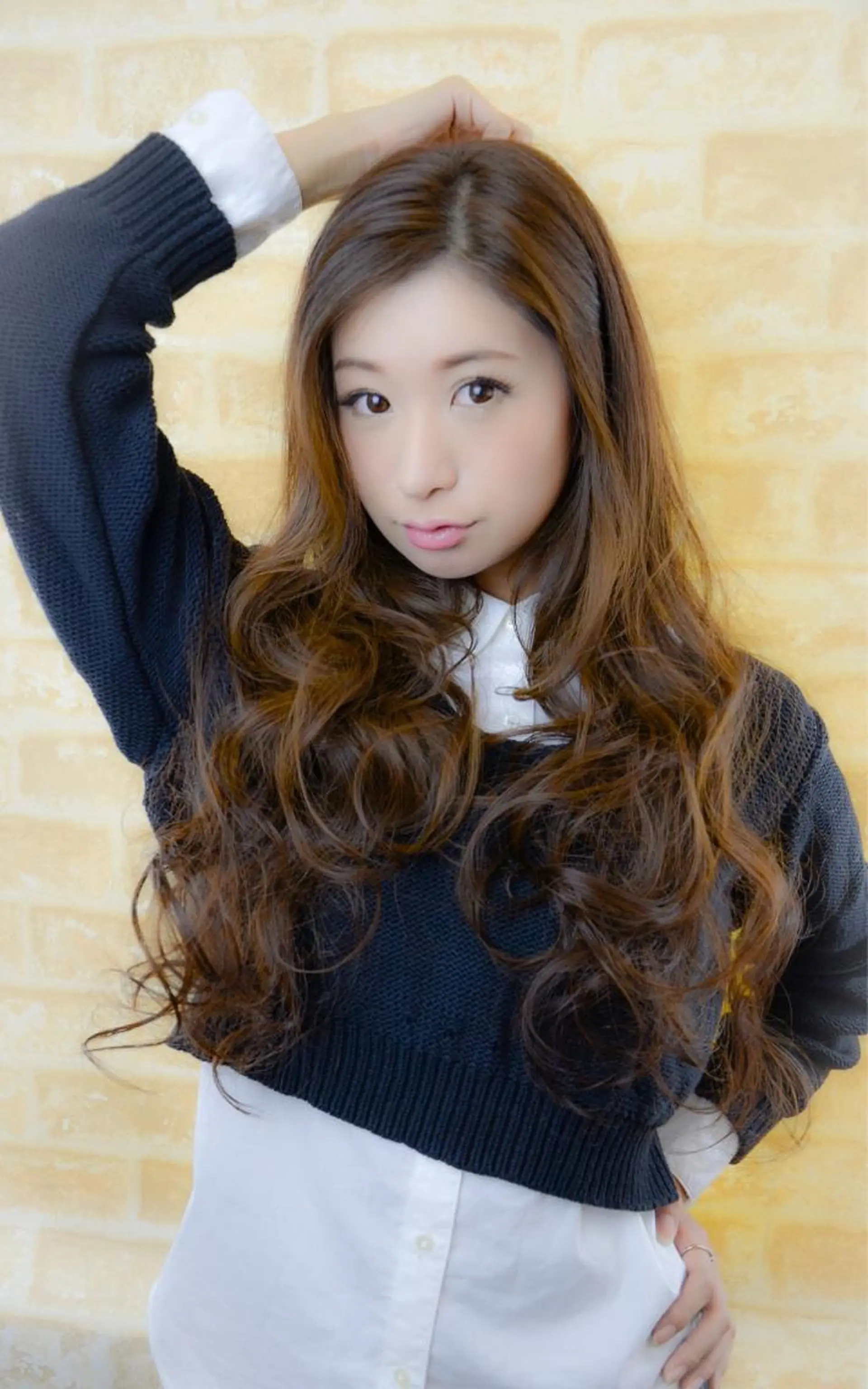 ロング Campus キャンパスのヘアスタイル