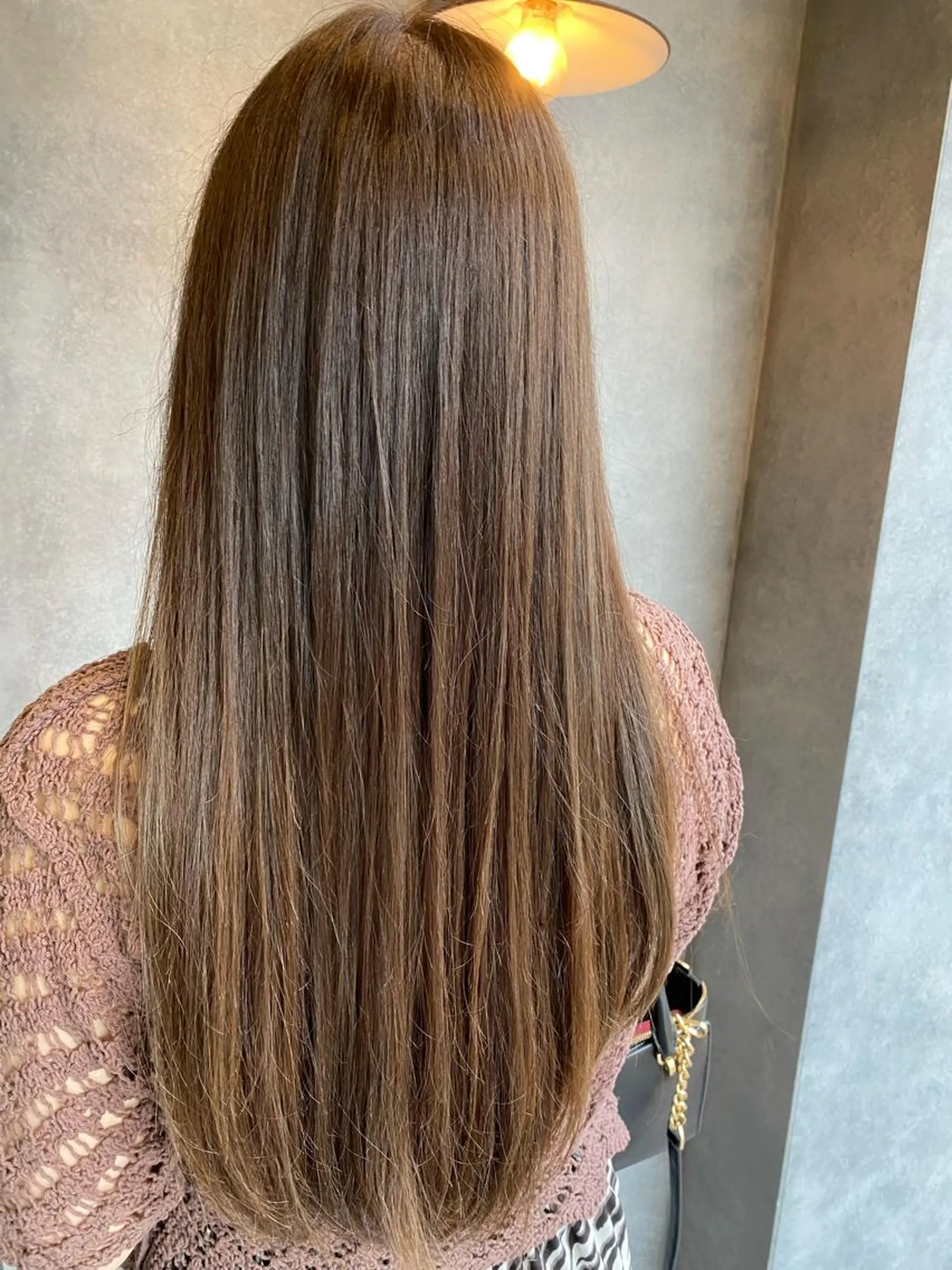 ロング カラー N°jillva 𝑘𝑎𝑟𝑖𝑛のヘアスタイル