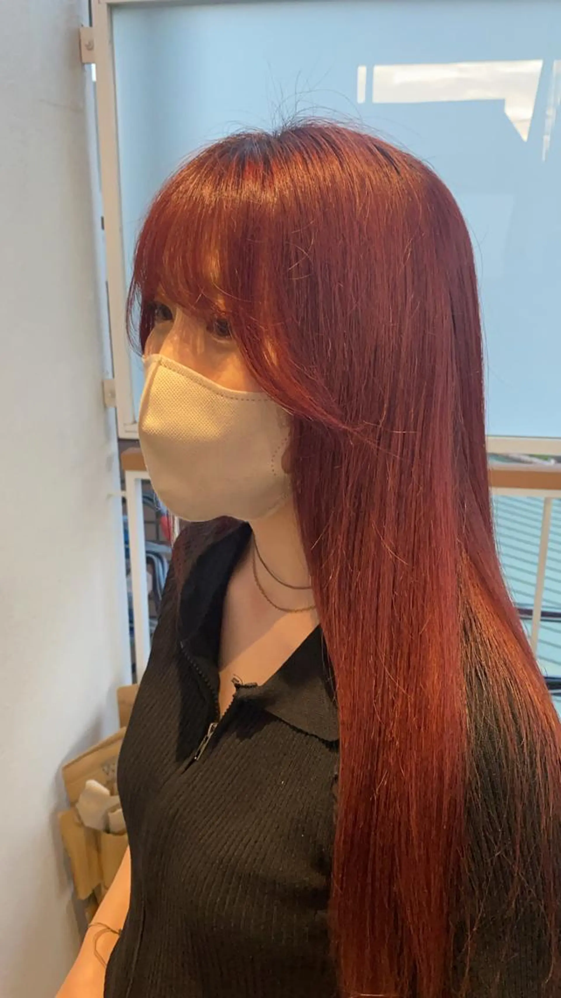 ロング カラー ヘアアレンジ カット ヘアカラー トリートメント 韓国ヘア特化💍 tiam💍ブリーチのヘアスタイル