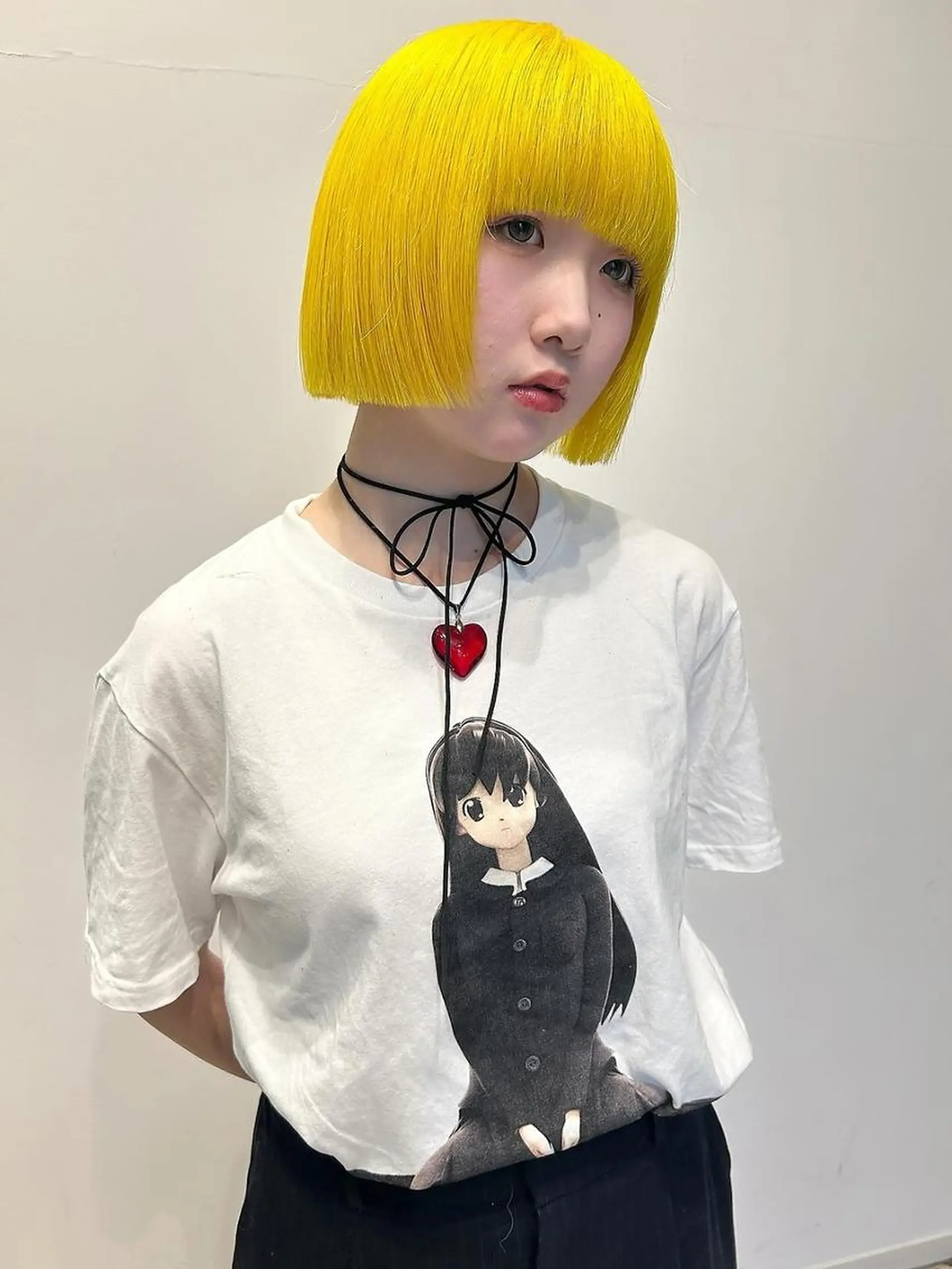 ショート カット ヘアカラー 勝野夏希/ハイトーン /ボブ/松本のヘアスタイル