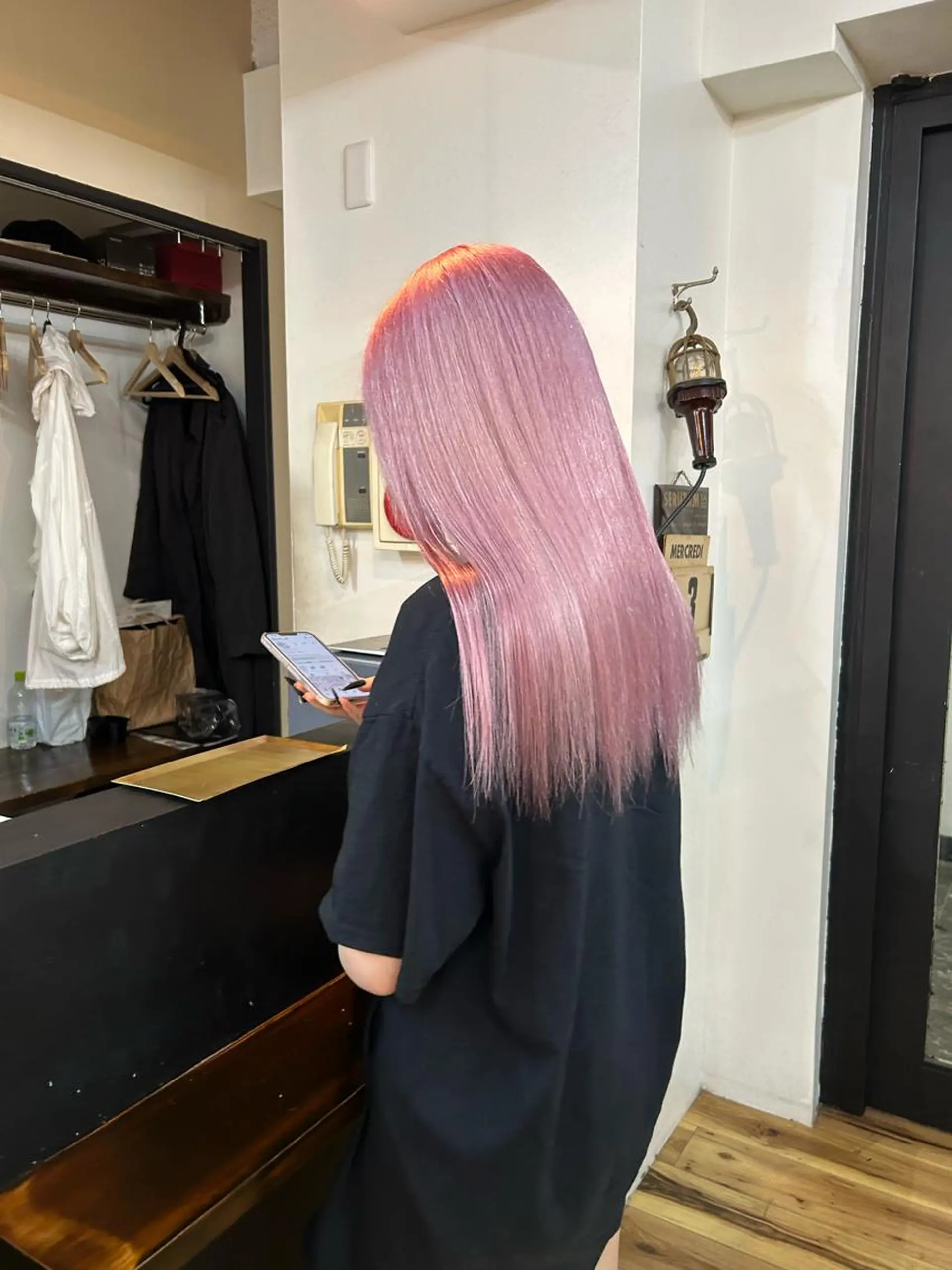 ロング カラー ハイトーンカラー ⭐️NAZUNAのヘアスタイル