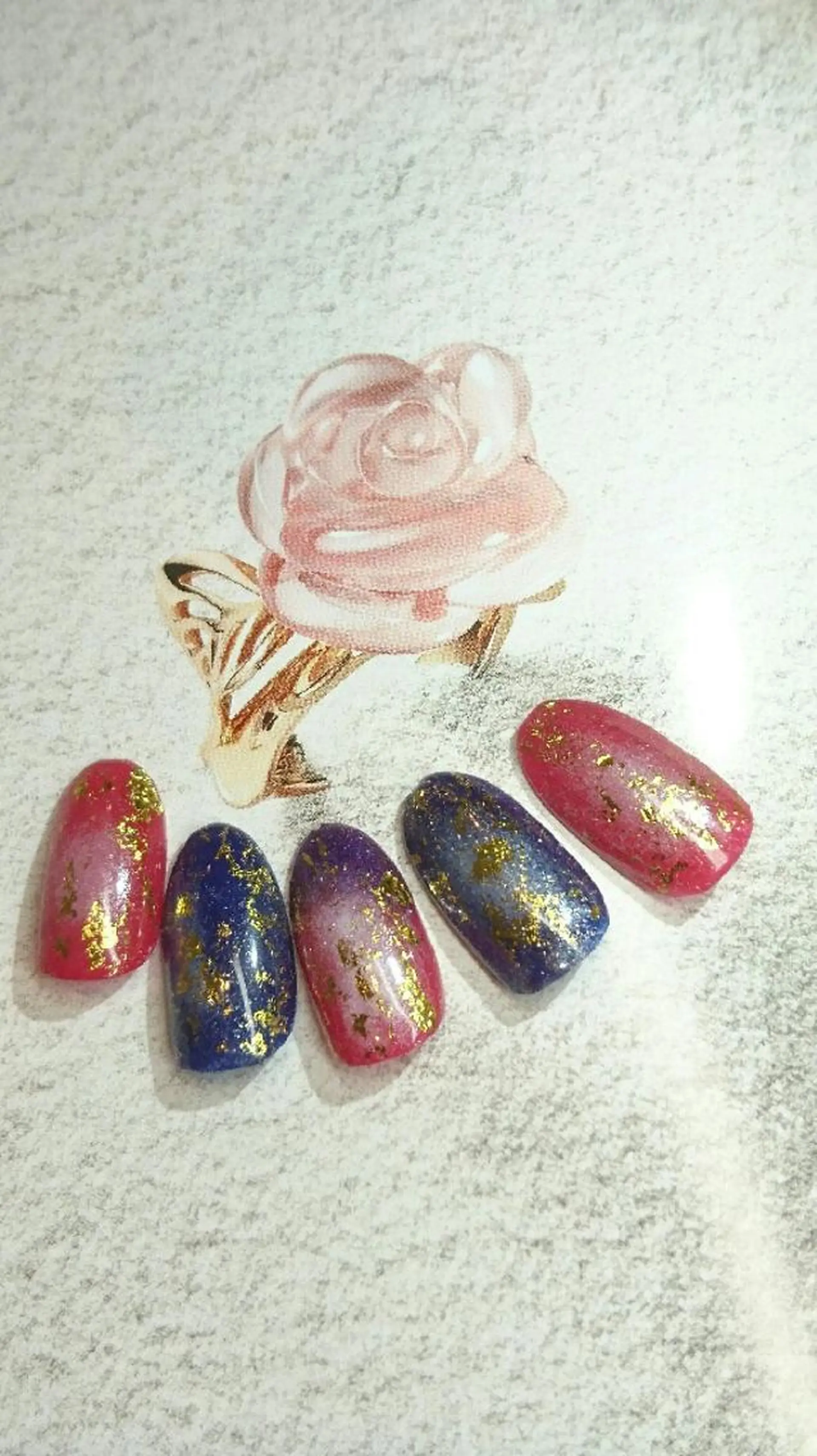 ネイル 成人式 ティーエヌ 金山駅東口店のネイルデザイン