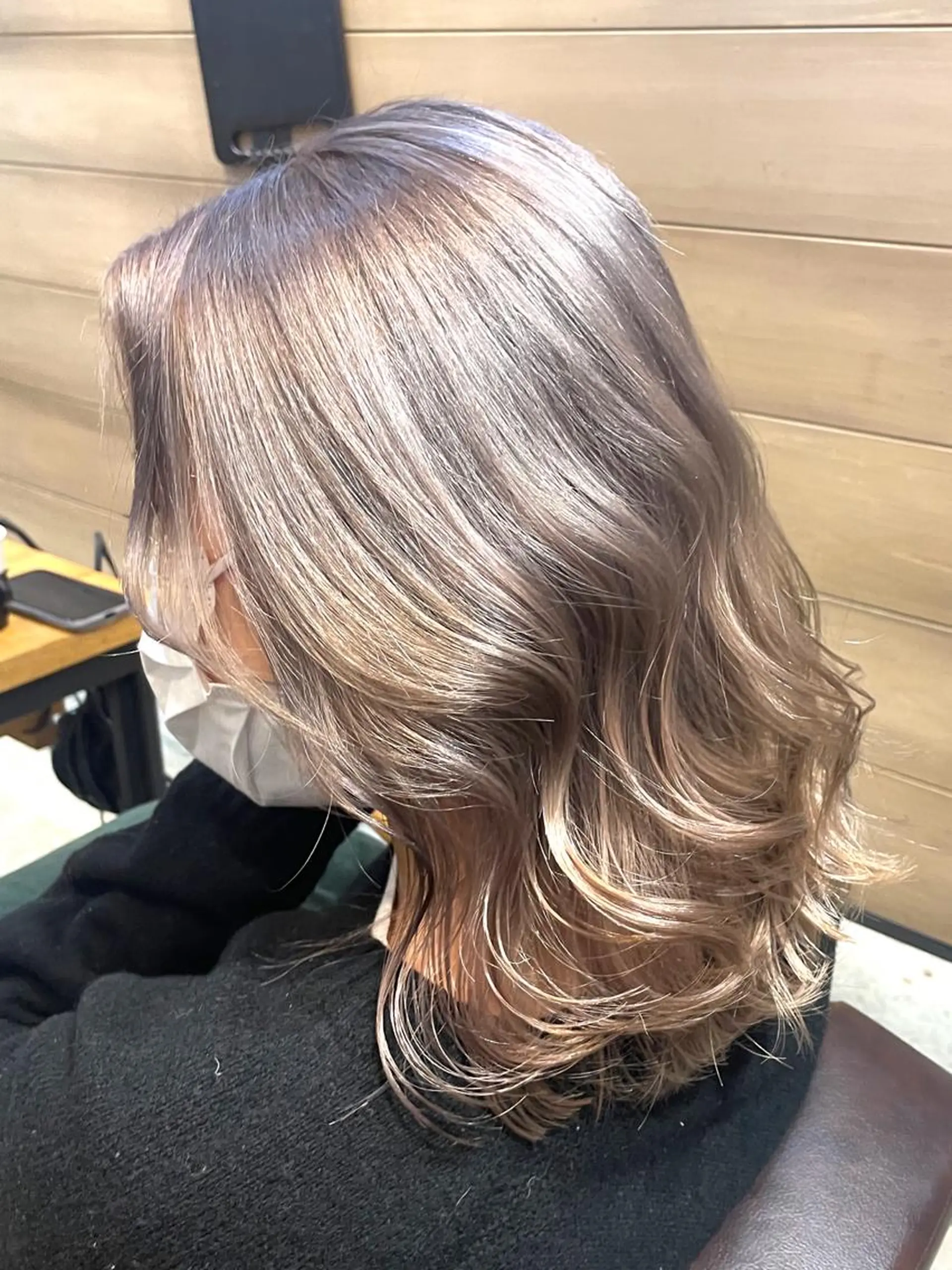ロング カラー カット ヘアカラー トリートメント youres hair 髪質改善トリートメント&ヘッドスパ  新宿三丁目店【ユアーズヘア】所属・🦋透明感カラー 👑NODOKA🦋のヘアスタイル