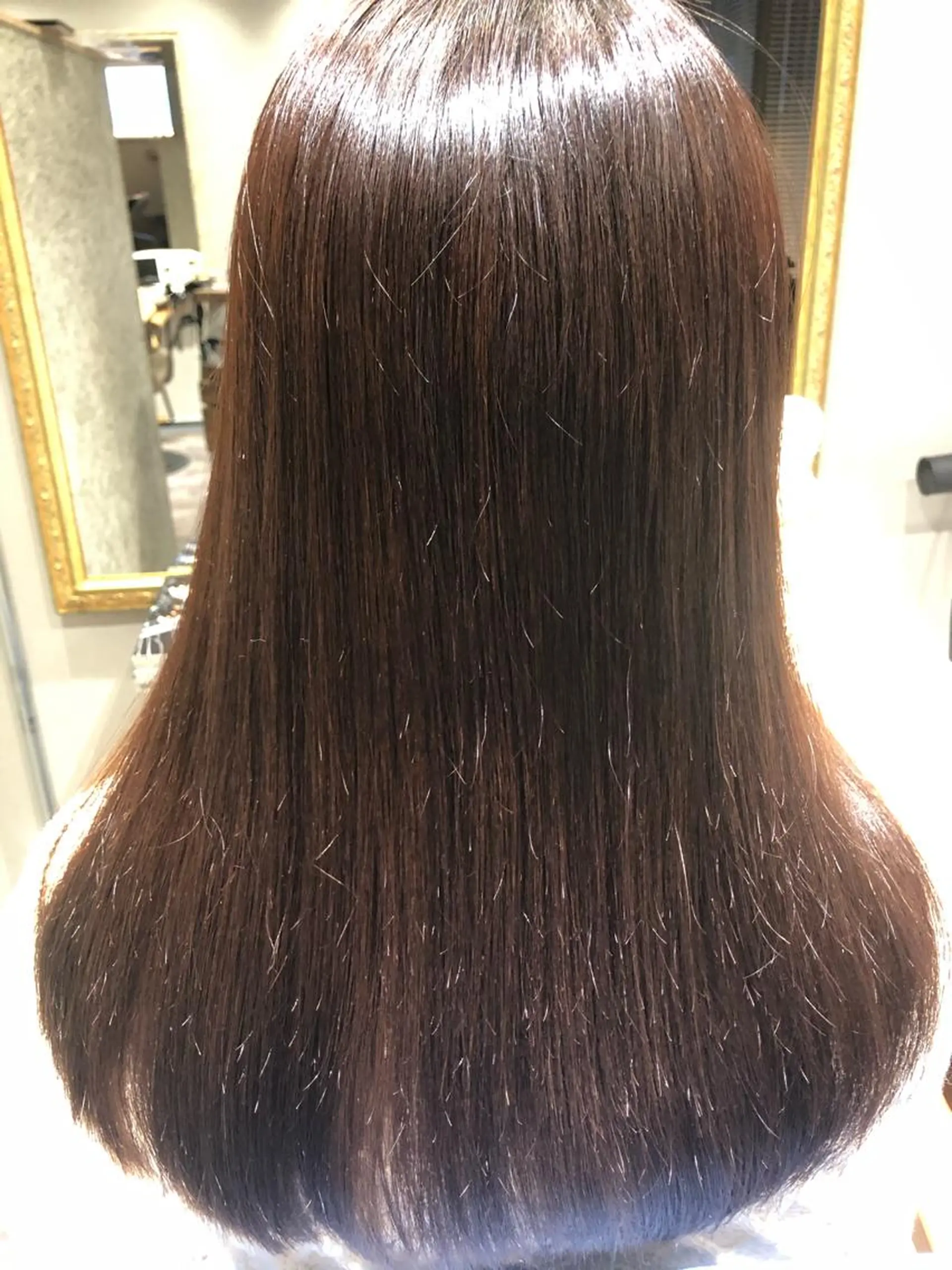 セミロング トリートメント 酸熱トリートメント RIPPLE所属・北崎  えりのヘアスタイル