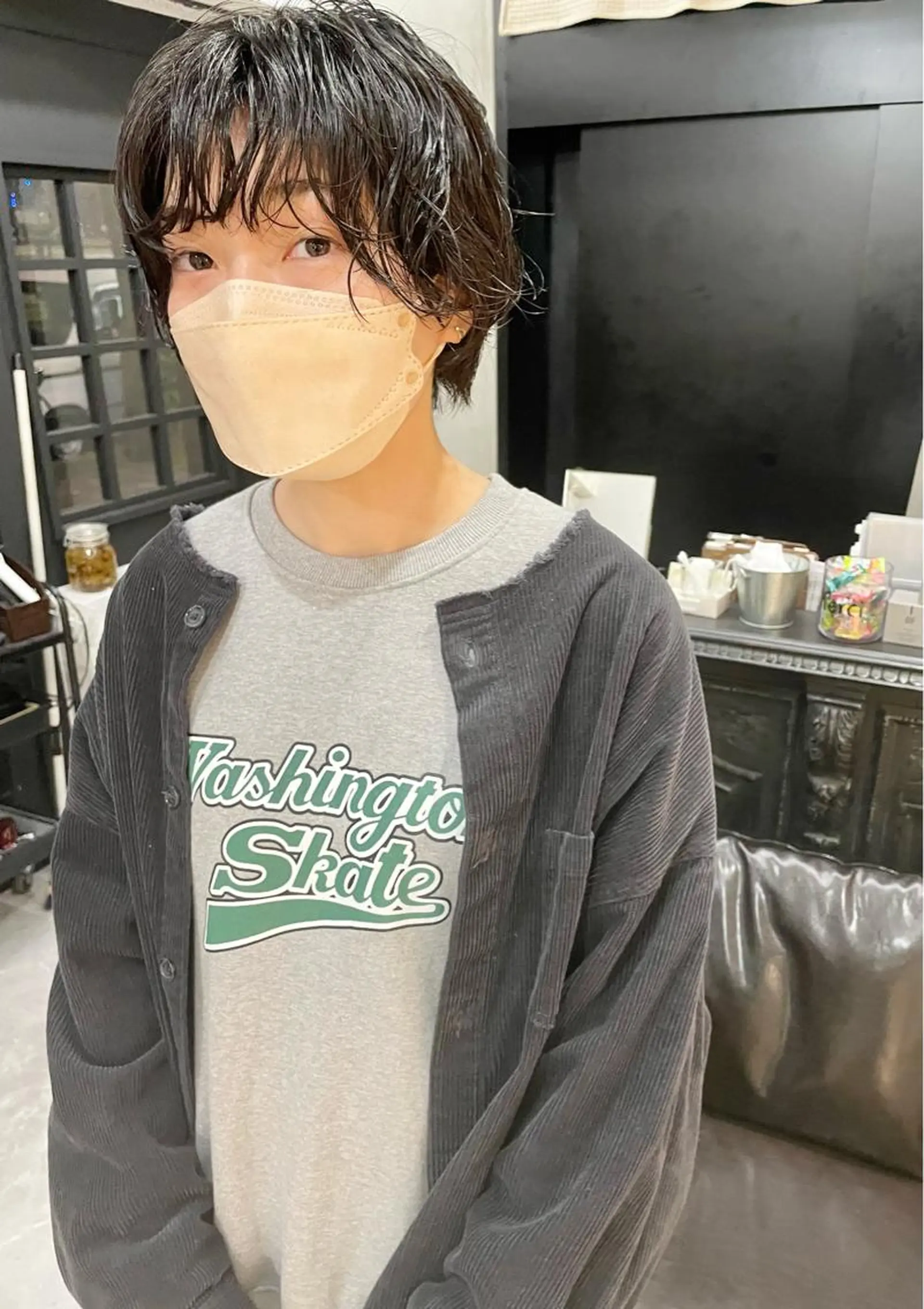 ショート パーマ カット パーマ トリートメント kvell by urban.所属・ショート・ボブ ・ウルフ✂︎IMAIのヘアスタイル