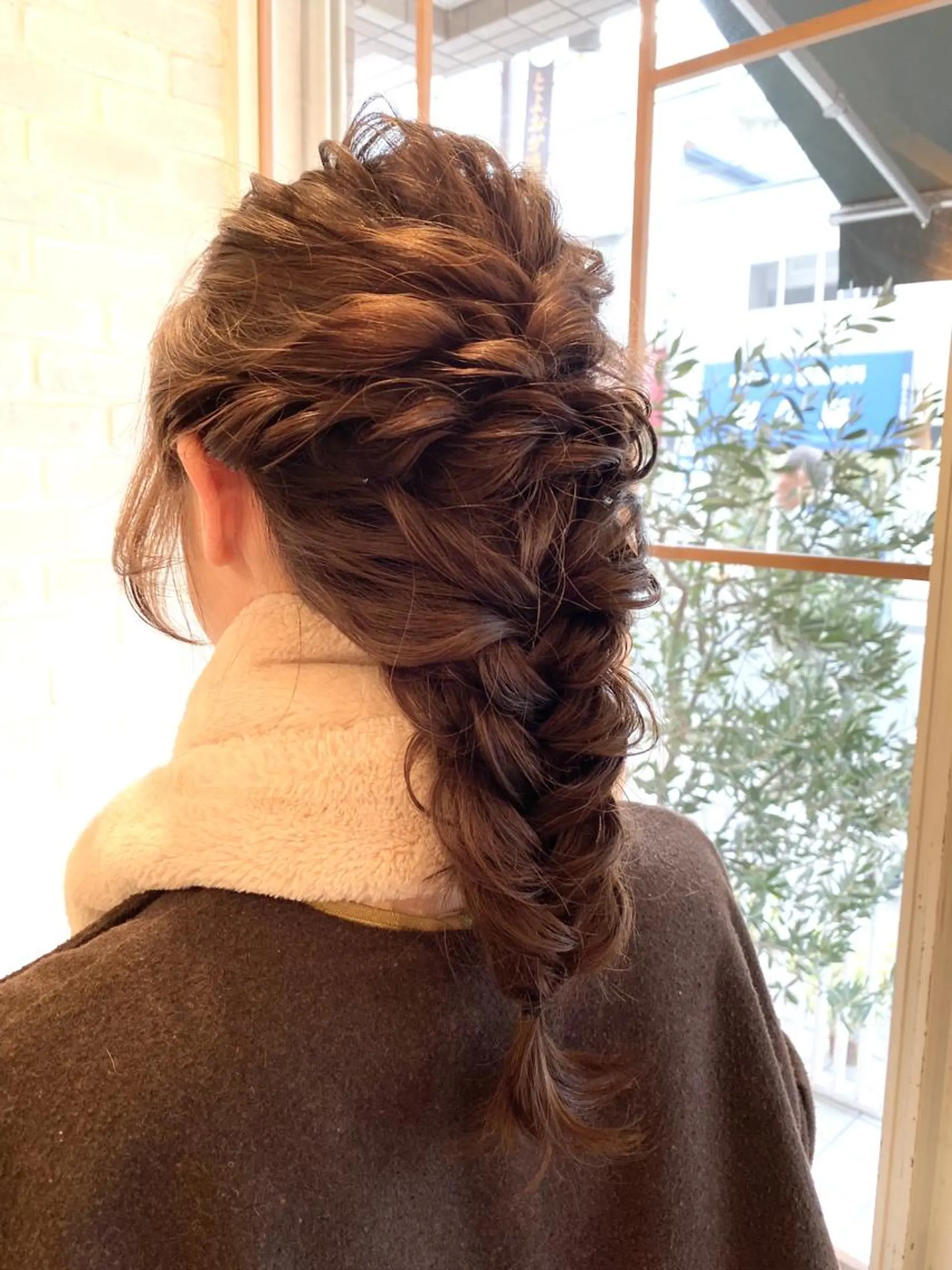 ミディアム カラー ヘアアレンジ ミディアムパーマ ブリーチ 透明感カラー ハイライトカラー ボブ 増子 幹樹のヘアスタイル