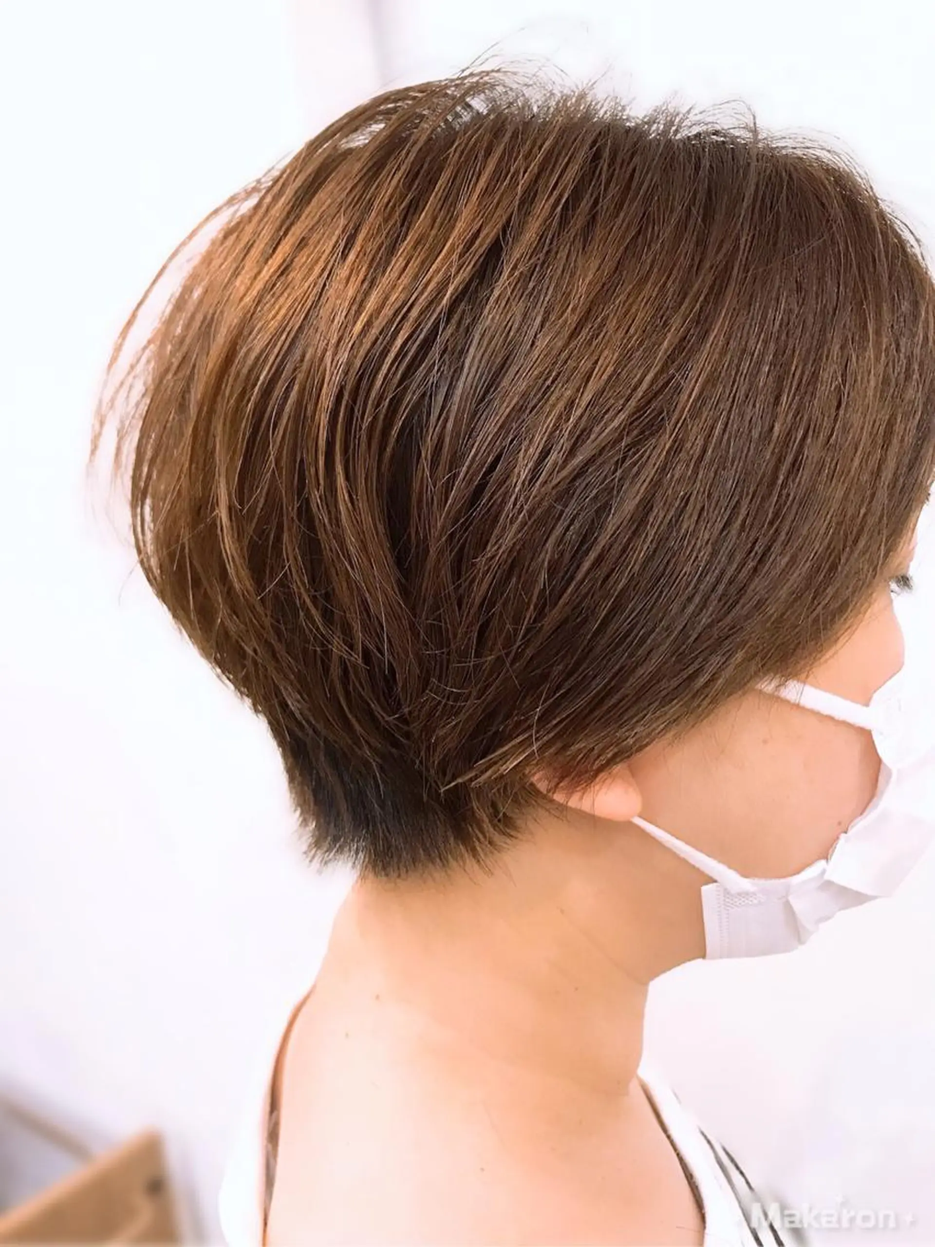 ショート ショートヘア hair works raptureのヘアスタイル