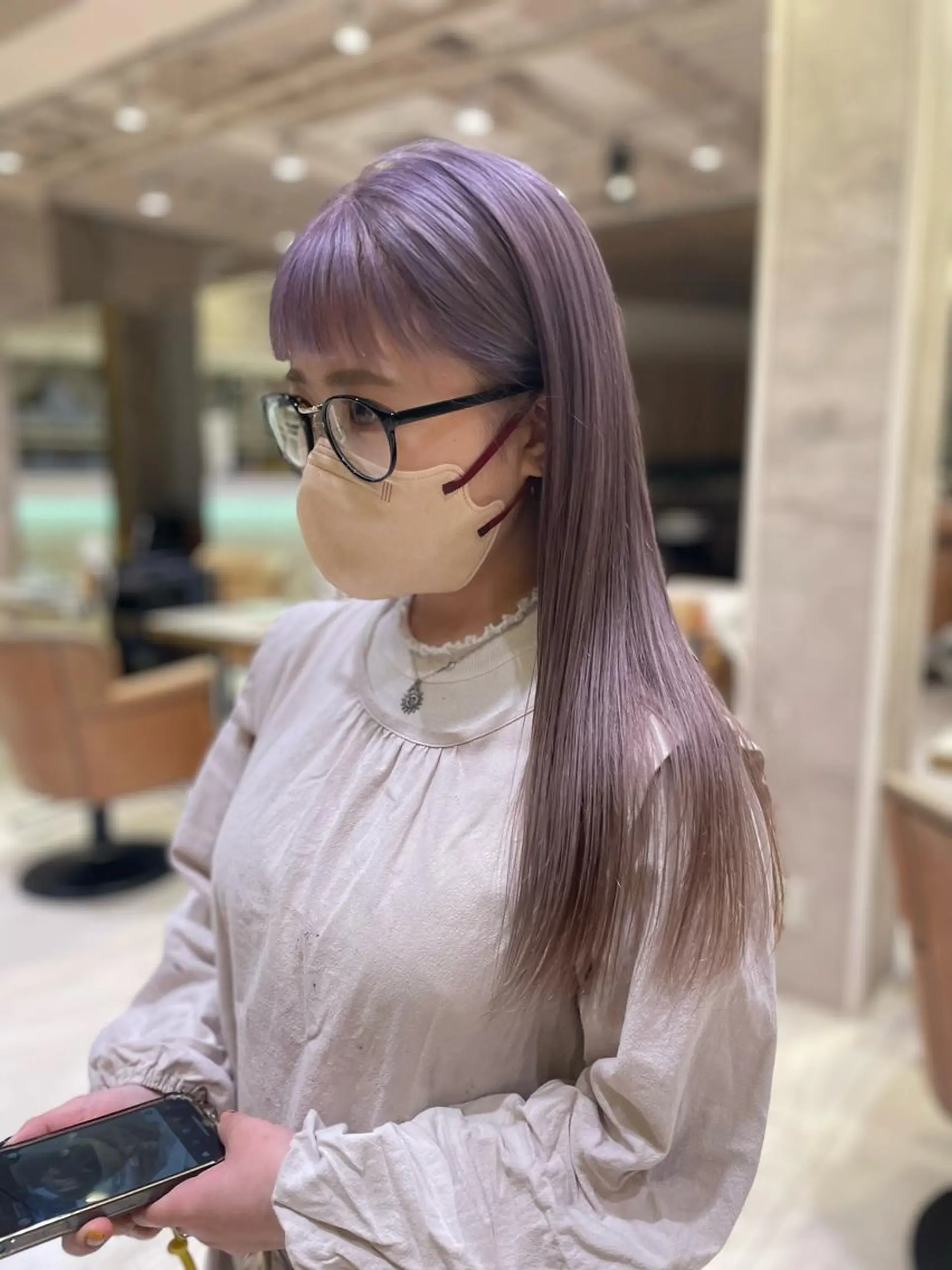 ロング 韓国🇰🇷透明感 ERIのヘアスタイル