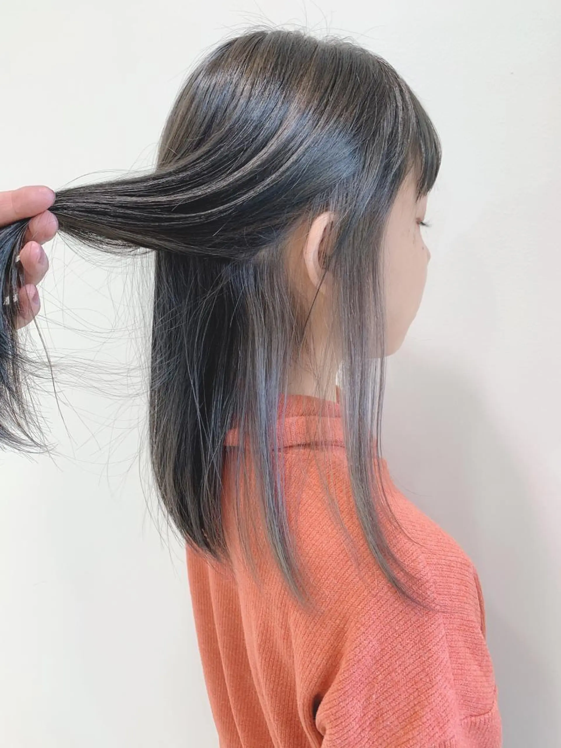 ロング カラー 縮毛矯正/髪質改善 /韓国風　山川春輝のヘアスタイル