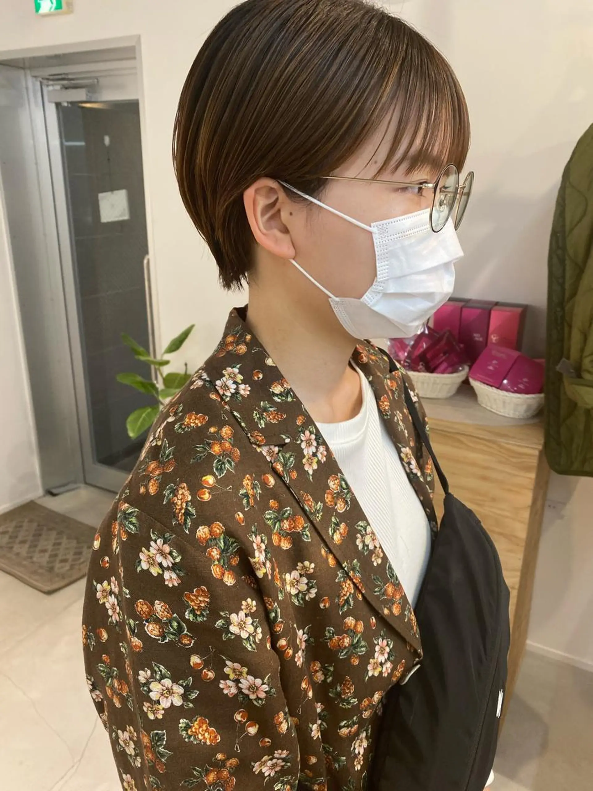 ショート カラー ショートボブ ボブ ショートヘア カット ヘアカラー トリートメント fit stand /HIIRAGIのヘアスタイル