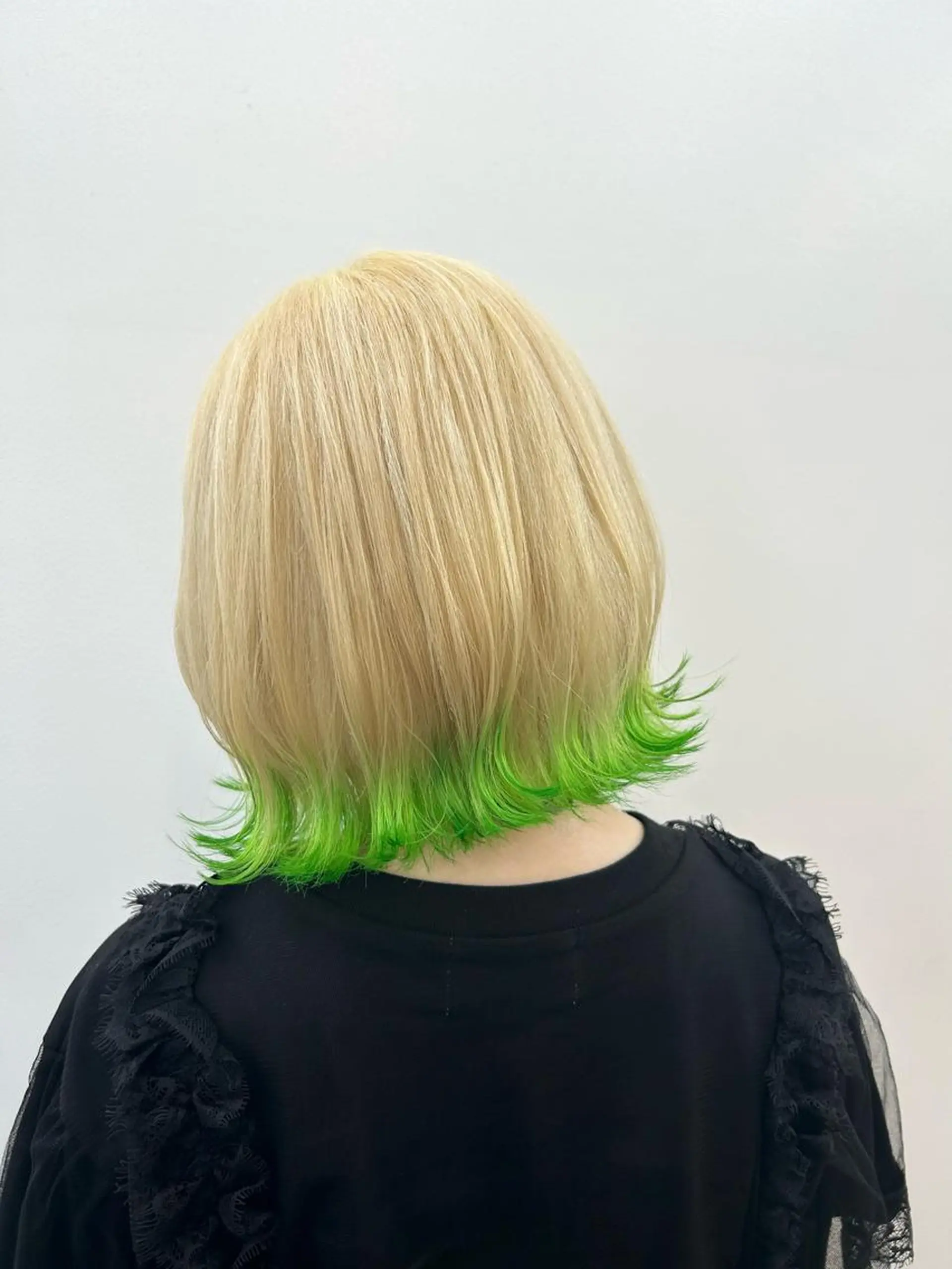 ロング ボブ 外国人風カラー 髪質改善 レイヤーカット ヘアカラー トリートメント MiRI💜地毛級 エクステ✖似合わせ技のヘアスタイル