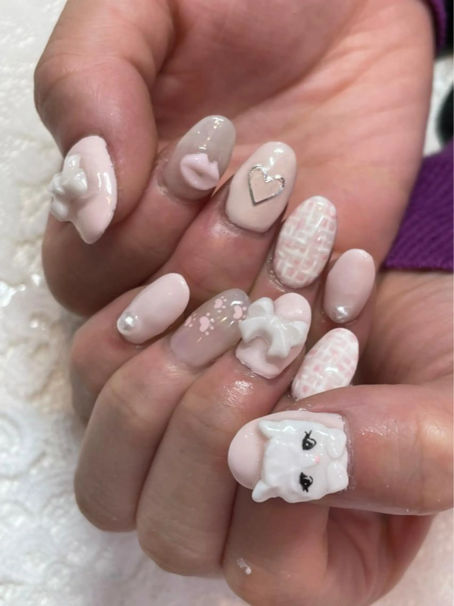 セミロング ネイル NAILSGOGO shibuyaのネイルデザイン