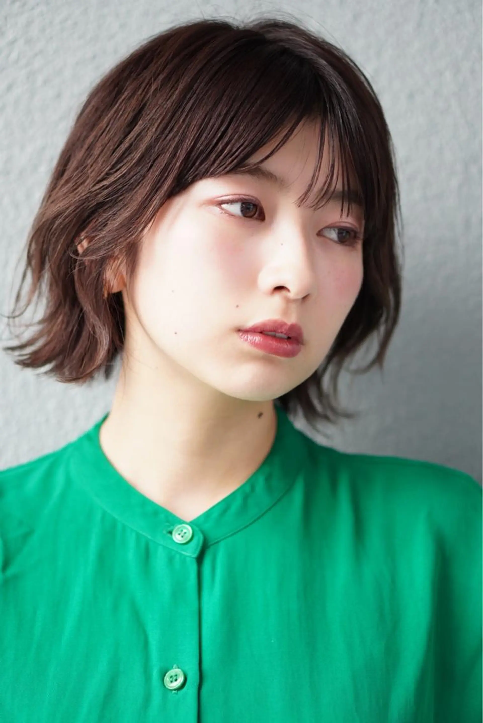 ショート パーマ レイヤーカットのプロ 大人ヘア宮森貴志のヘアスタイル