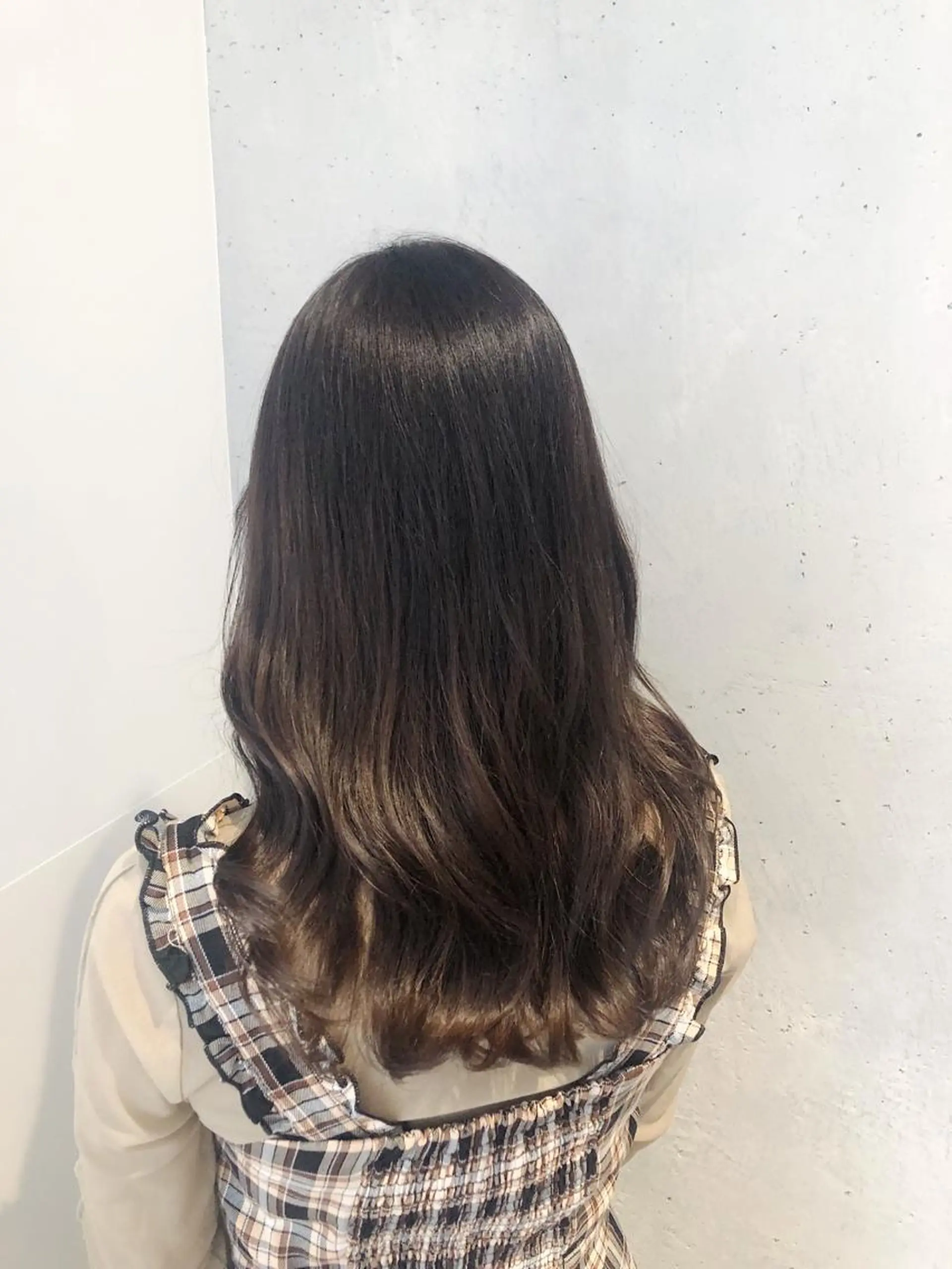 ロング カット ヘアカラー トリートメント GO TO DAY 名古屋パルコ店所属・髪質改善/顔まわり 石原のヘアスタイル