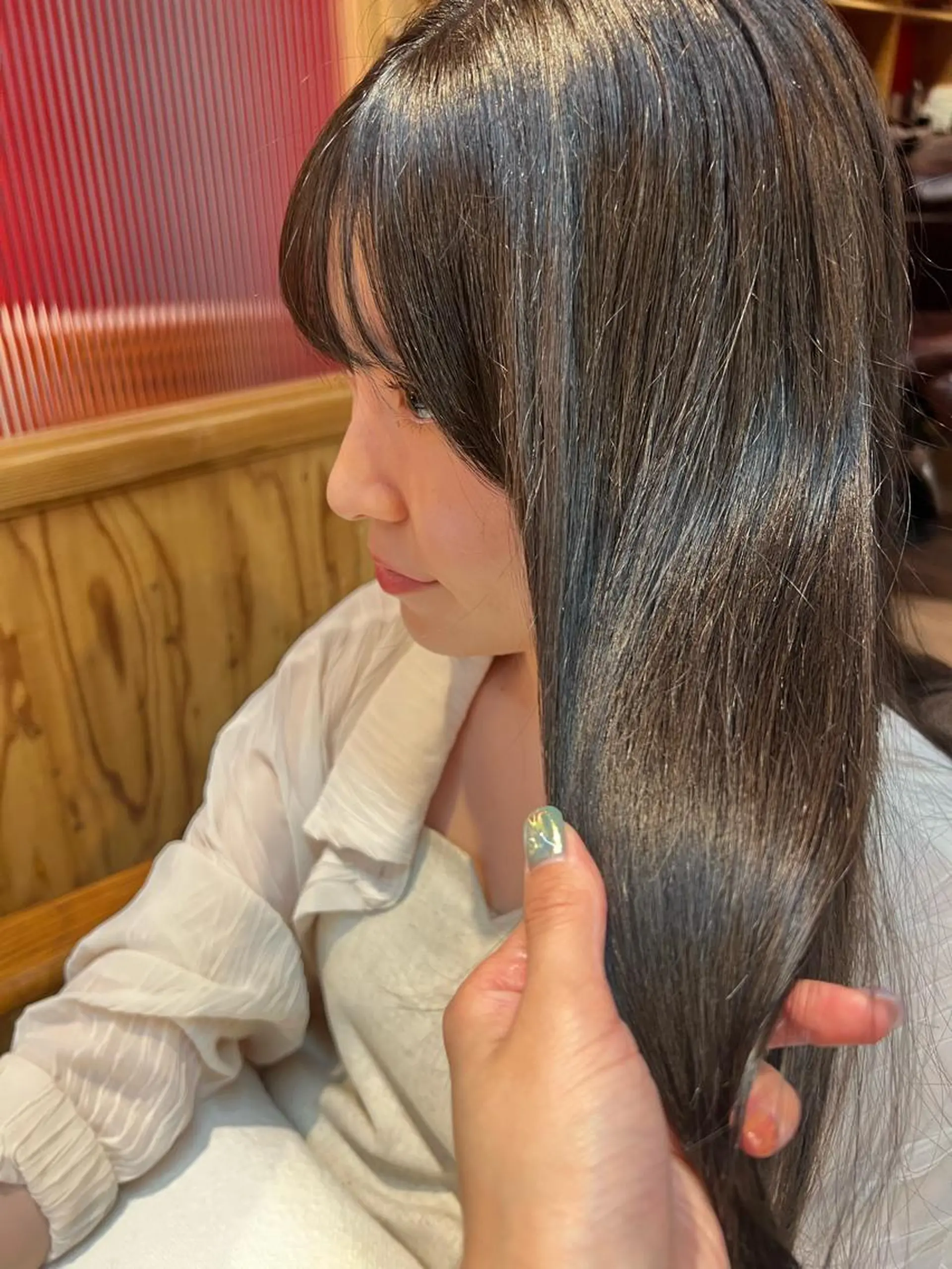 ロング ヘアカラー トリートメント SATO RISAのヘアスタイル