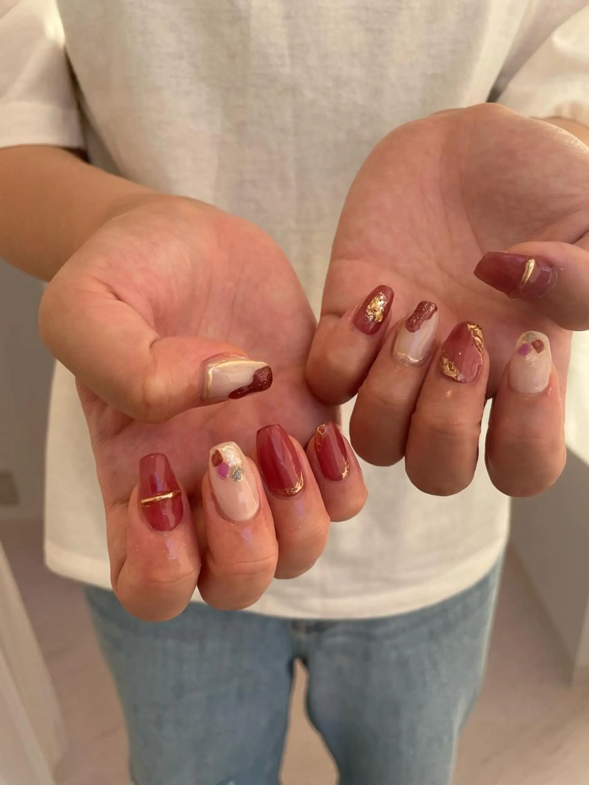 ネイル 束感まつ毛/ネイル/ LED♥KIRARAのマツエク・マツパデザイン