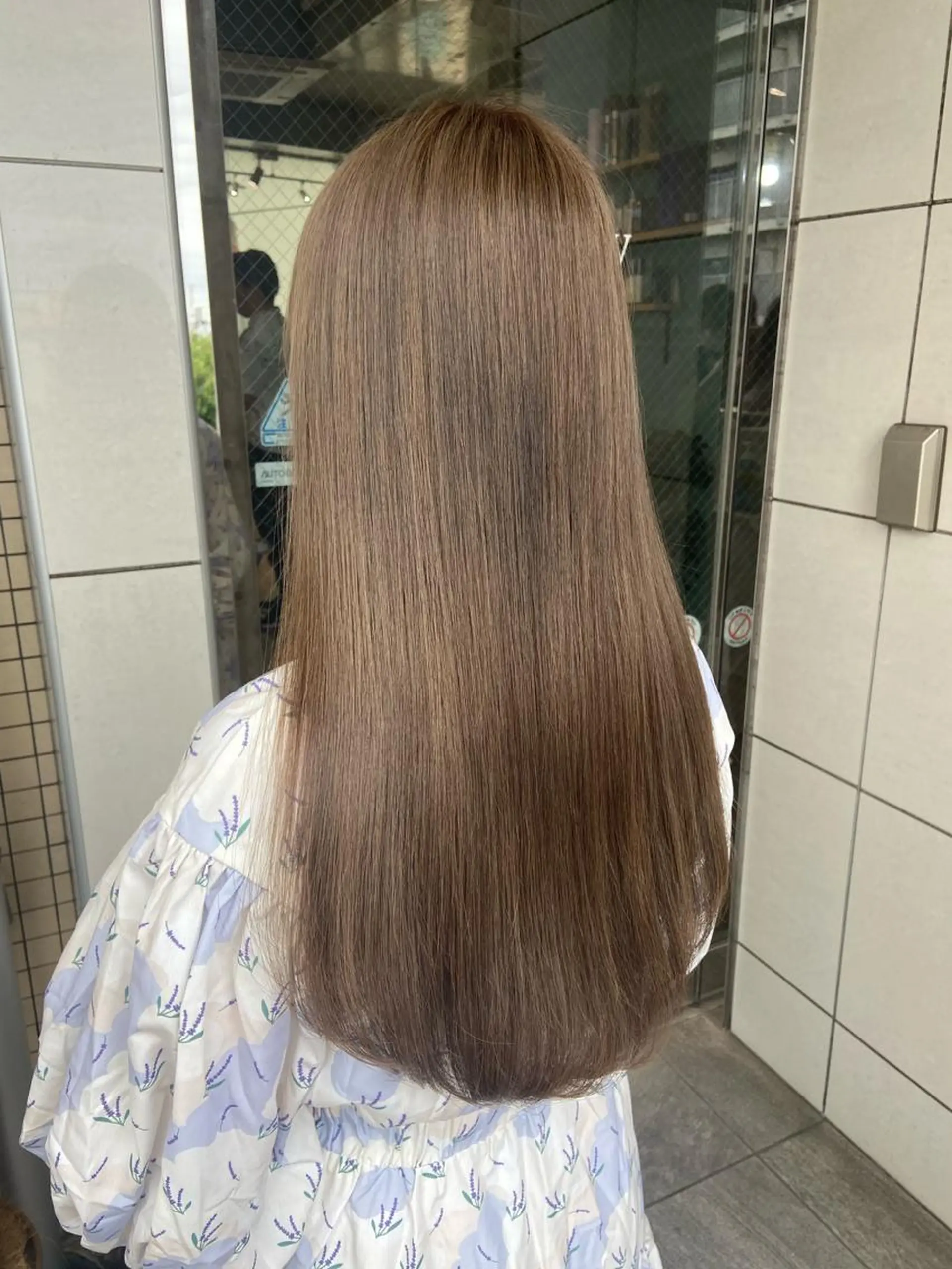 ロング カラー ヘアカラー トリートメント 🧸プルエクステ❤︎ ネイルKAO🧸のヘアスタイル