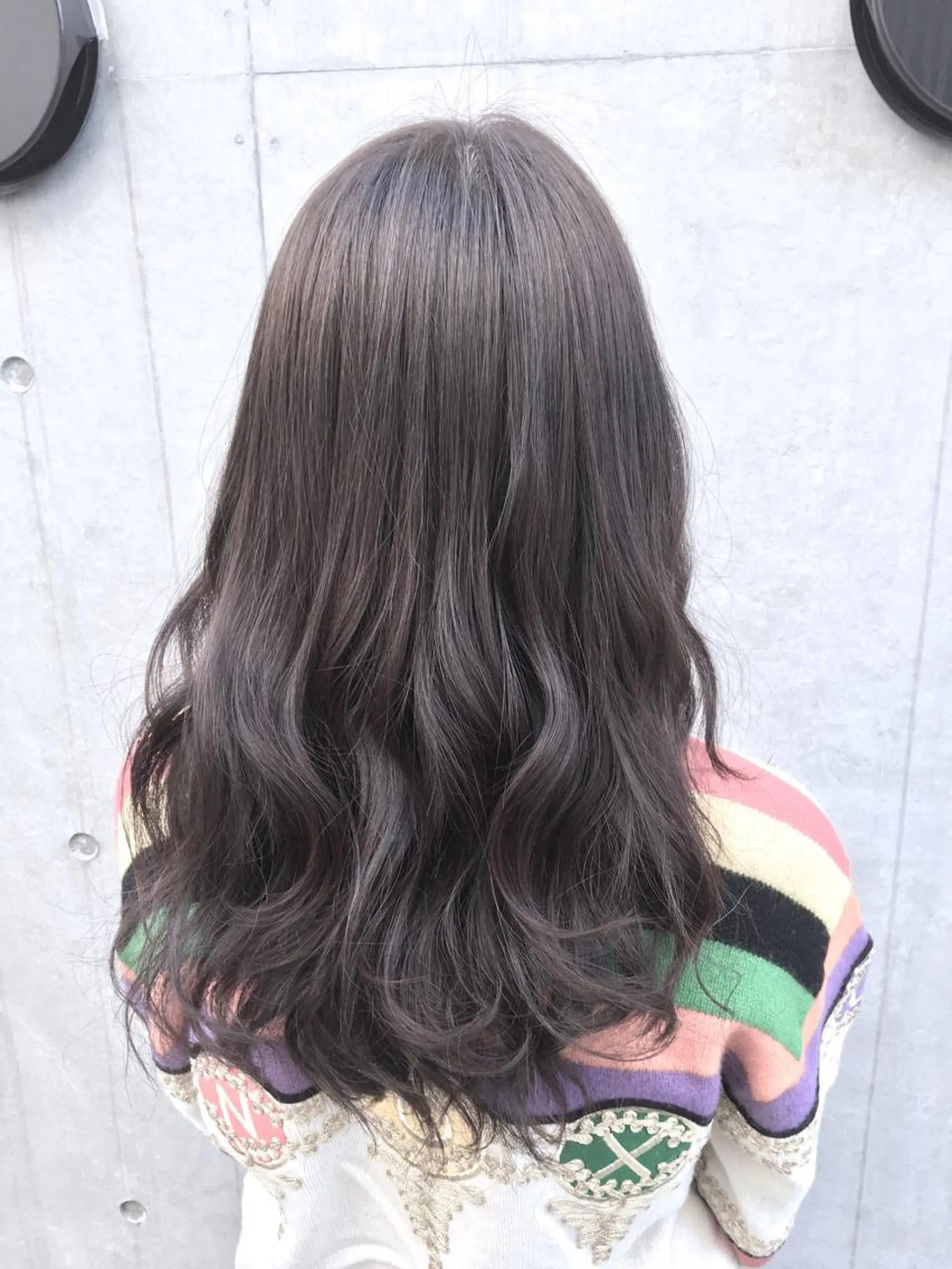 ロング カラー パーマ グレージュ カット ヘアカラー トリートメント ✨髪質改善縮毛矯正✨ 宇田川修平のエステ・リラクイメージ