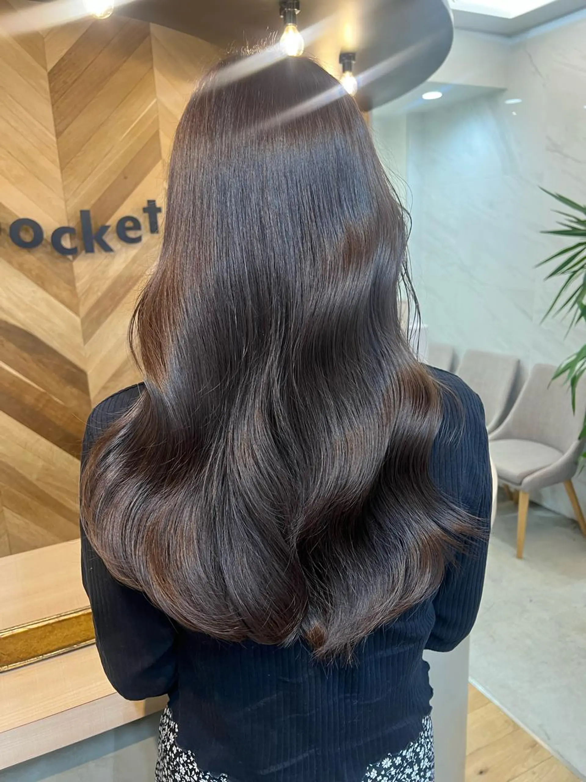 ロング カット ヘアカラー 🩶韓国/似合わせ/ さわ🩶のヘアスタイル