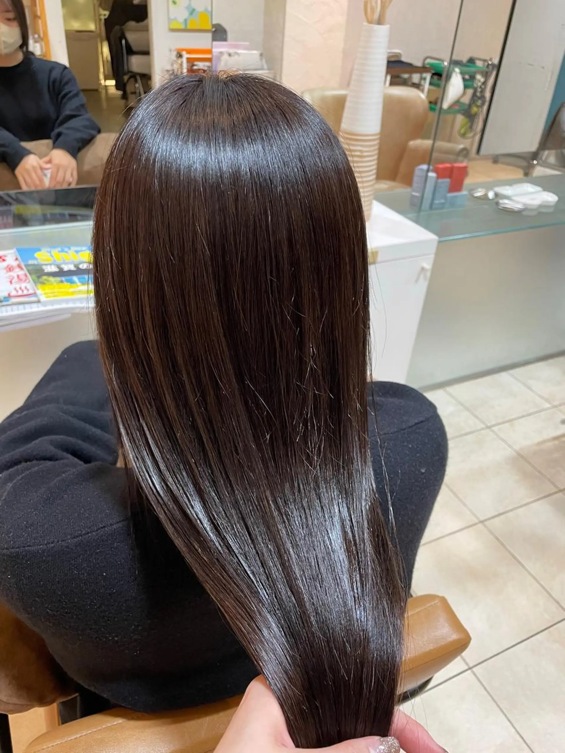 ロング パーマ ueki ayaneのヘアスタイル