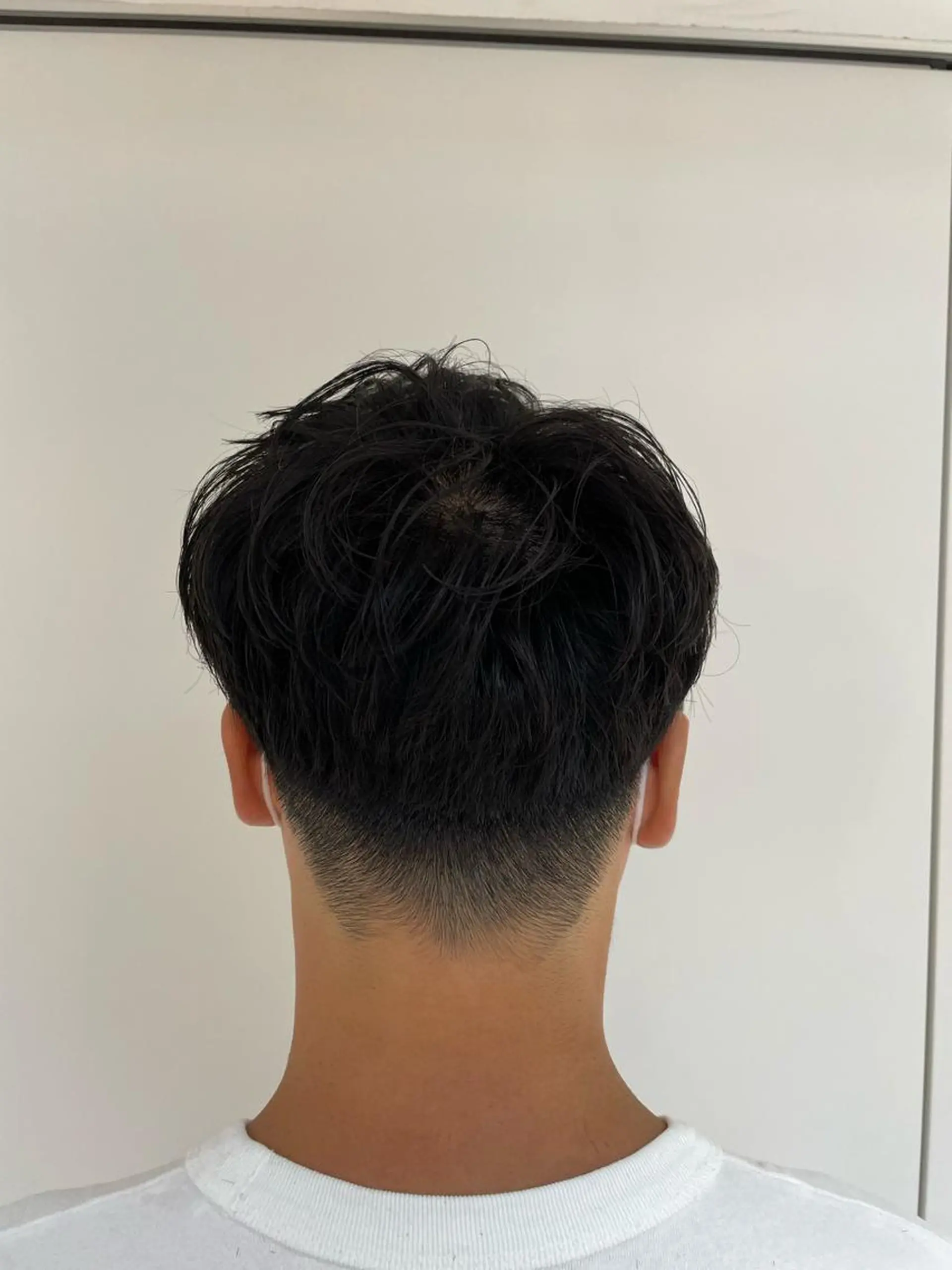 パーマ メンズ 🐬脱白髪染めカラー 清水大世🐬のヘアスタイル