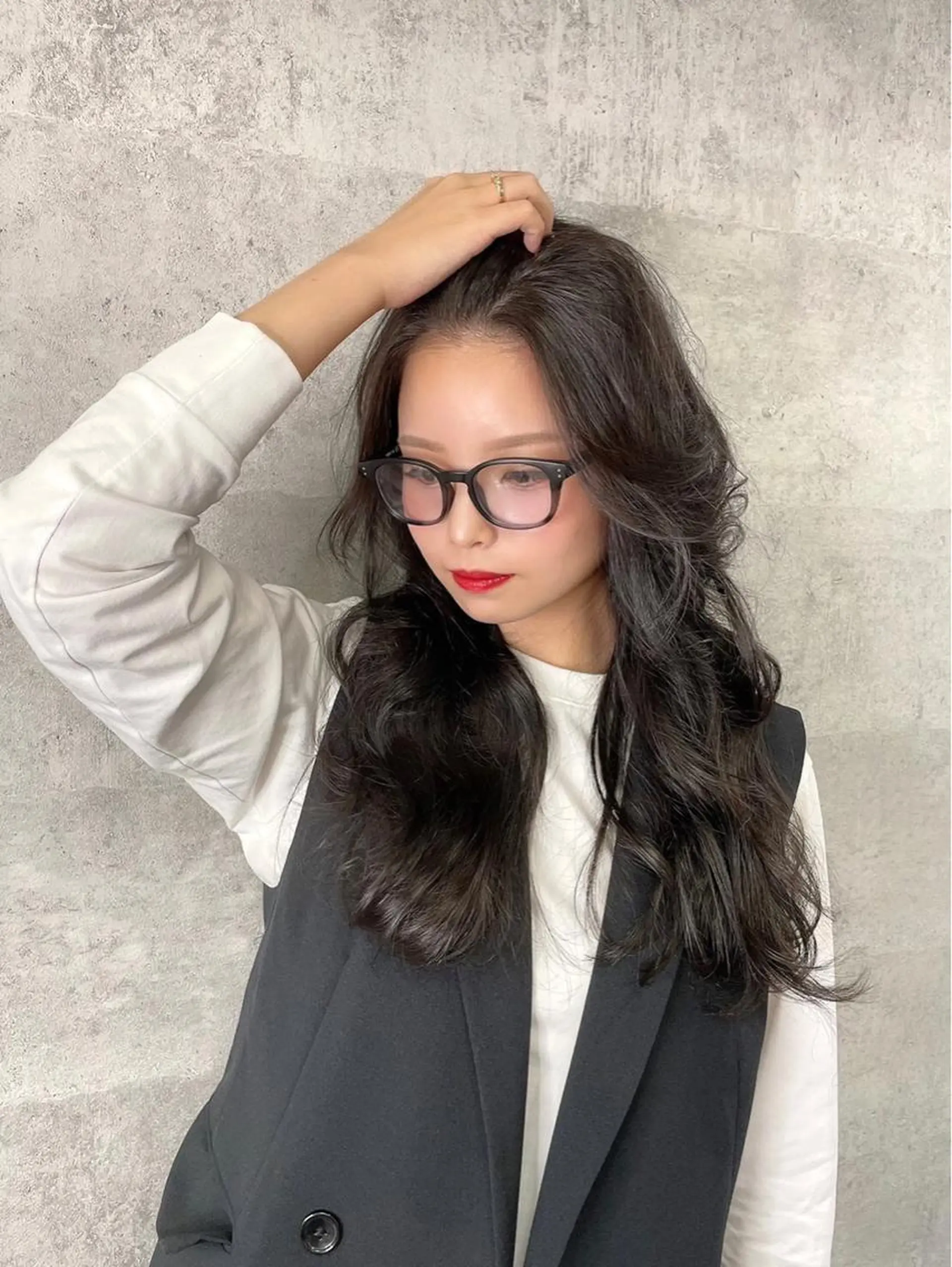 ロング カラー ヘアカラー トリートメント シールエクステ特化 ハイトーン、NANAのヘアスタイル