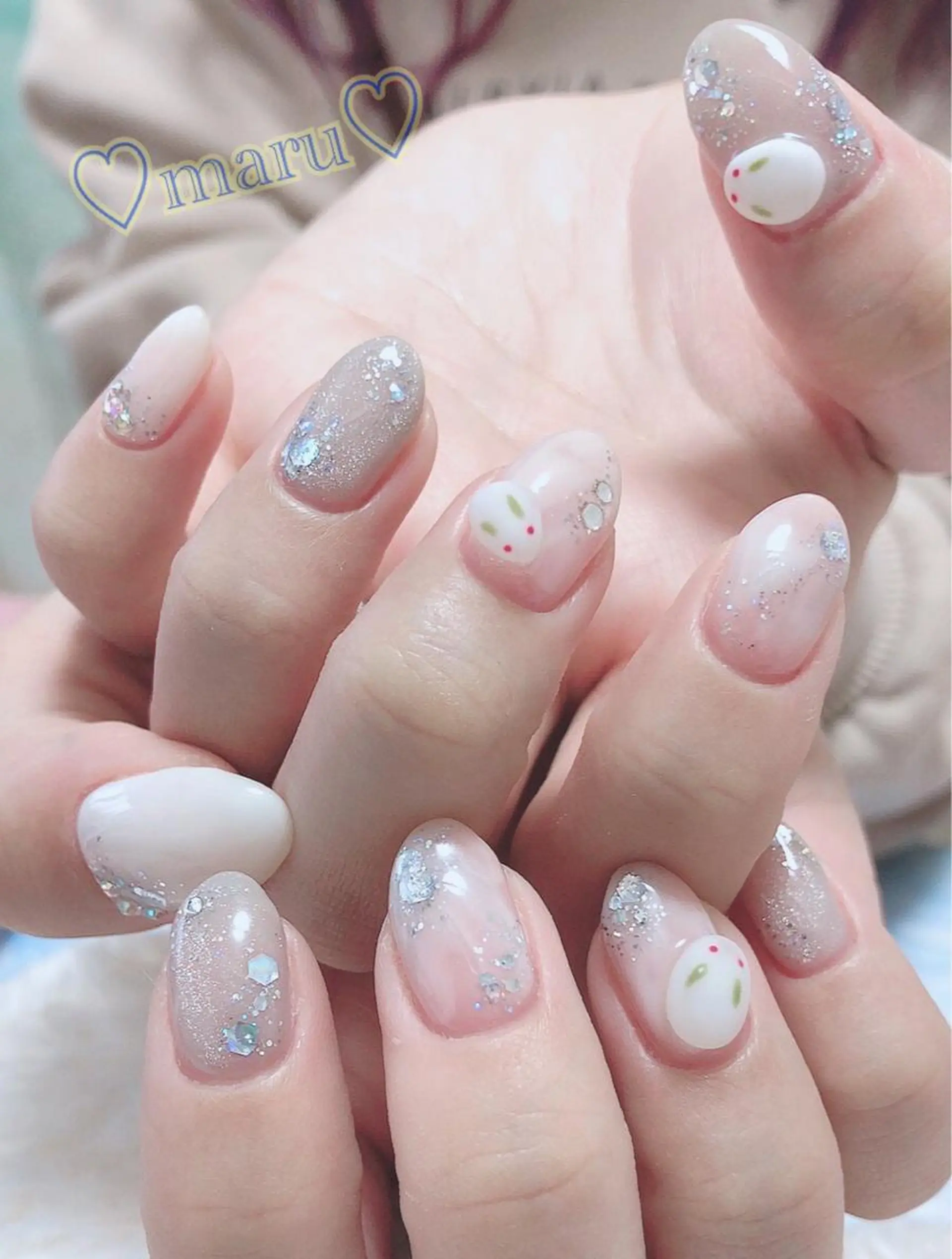ネイル ハンドネイル フットネイル まるみ ♡のネイルデザイン