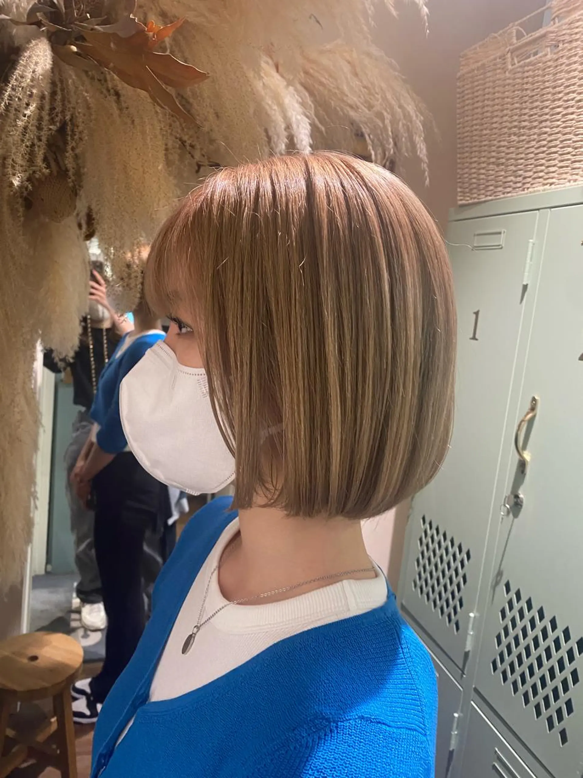 ミディアム ヘアカラー 透明感カラー/韓国 ヘア🩶yuri🩵のヘアスタイル