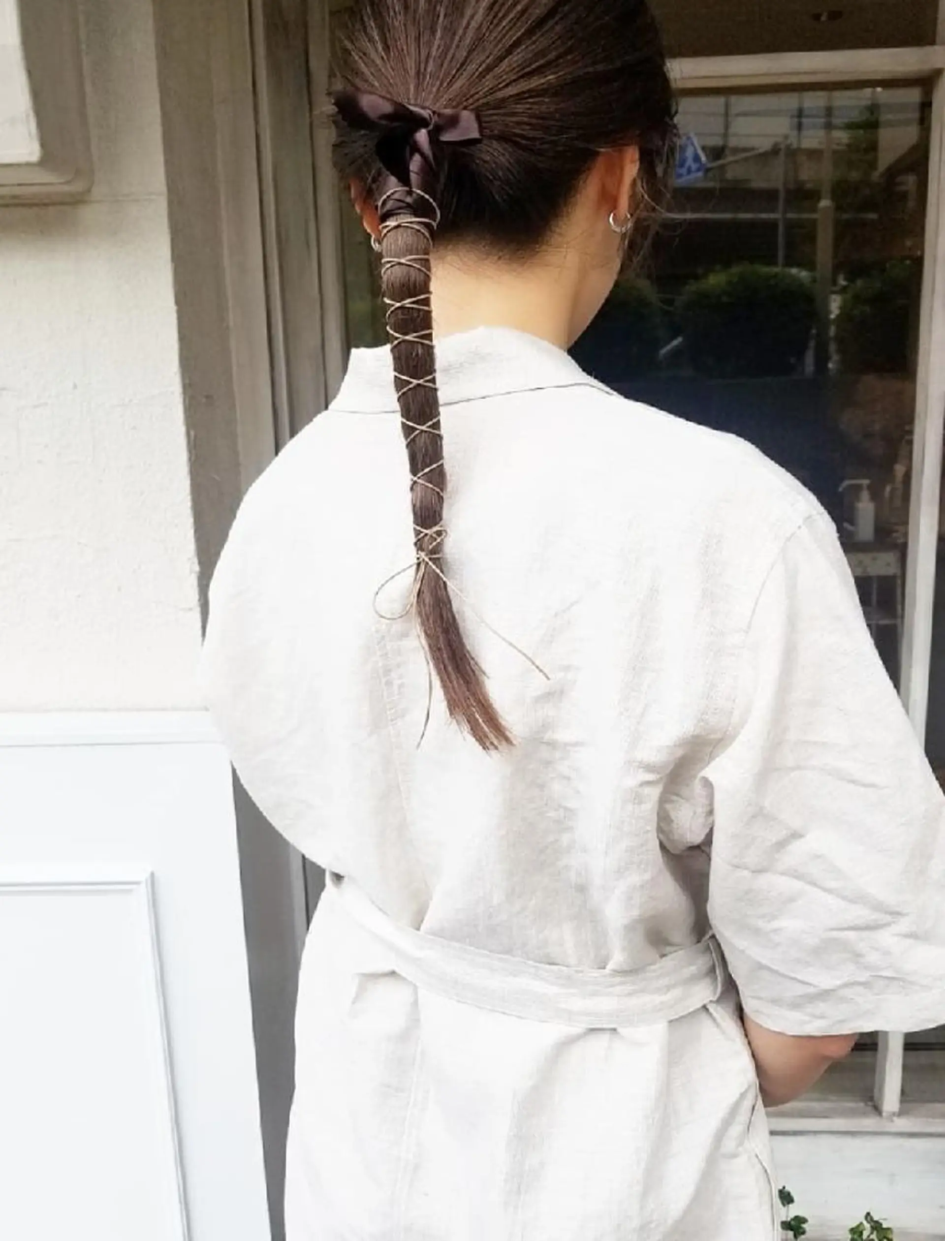 ヘアアレンジ カラー 🙃 透明感カラー/ボブのヘアスタイル