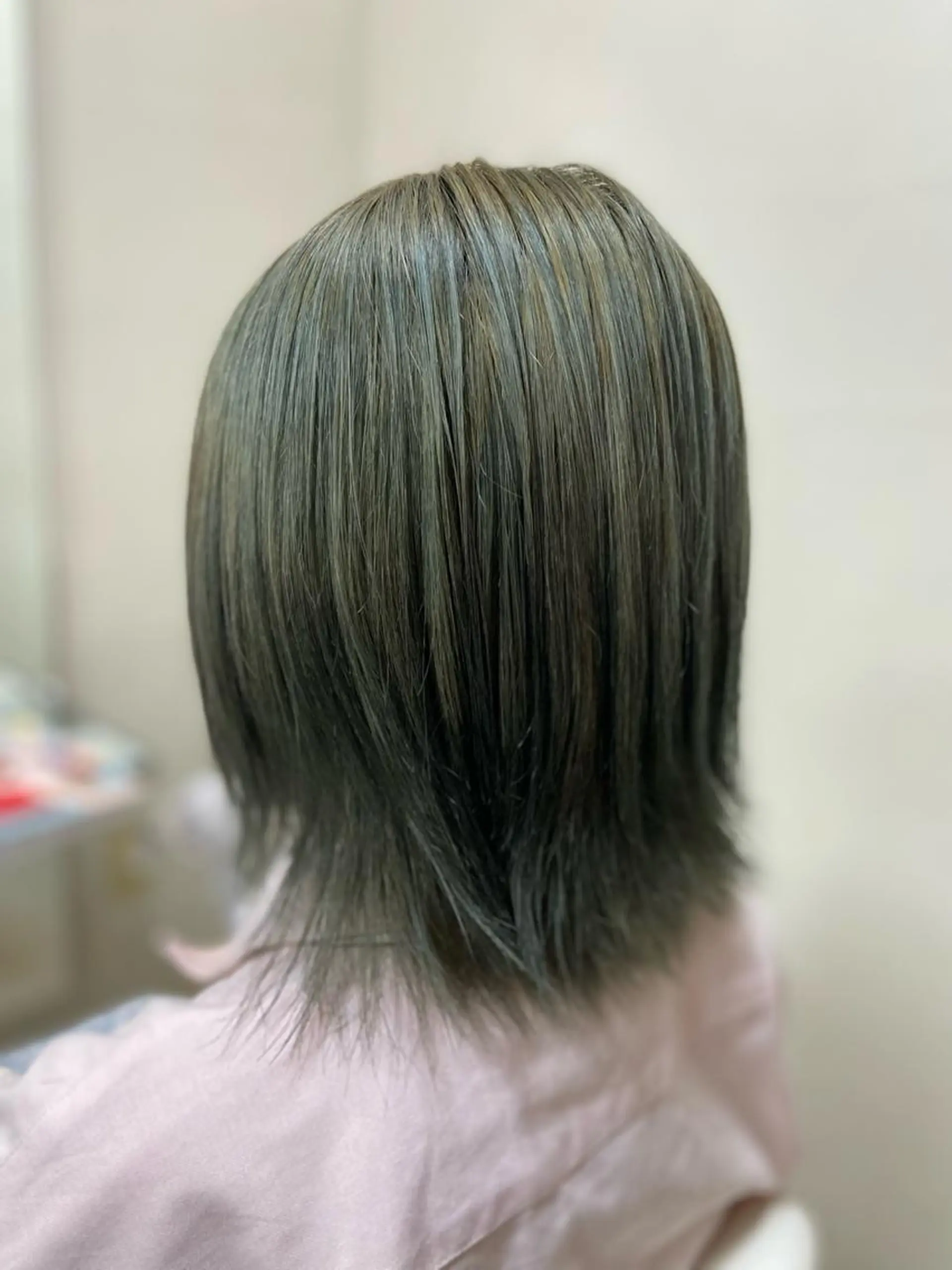 ミディアム カラー ヘアカラー トリートメント 菊地 美憂のヘアスタイル