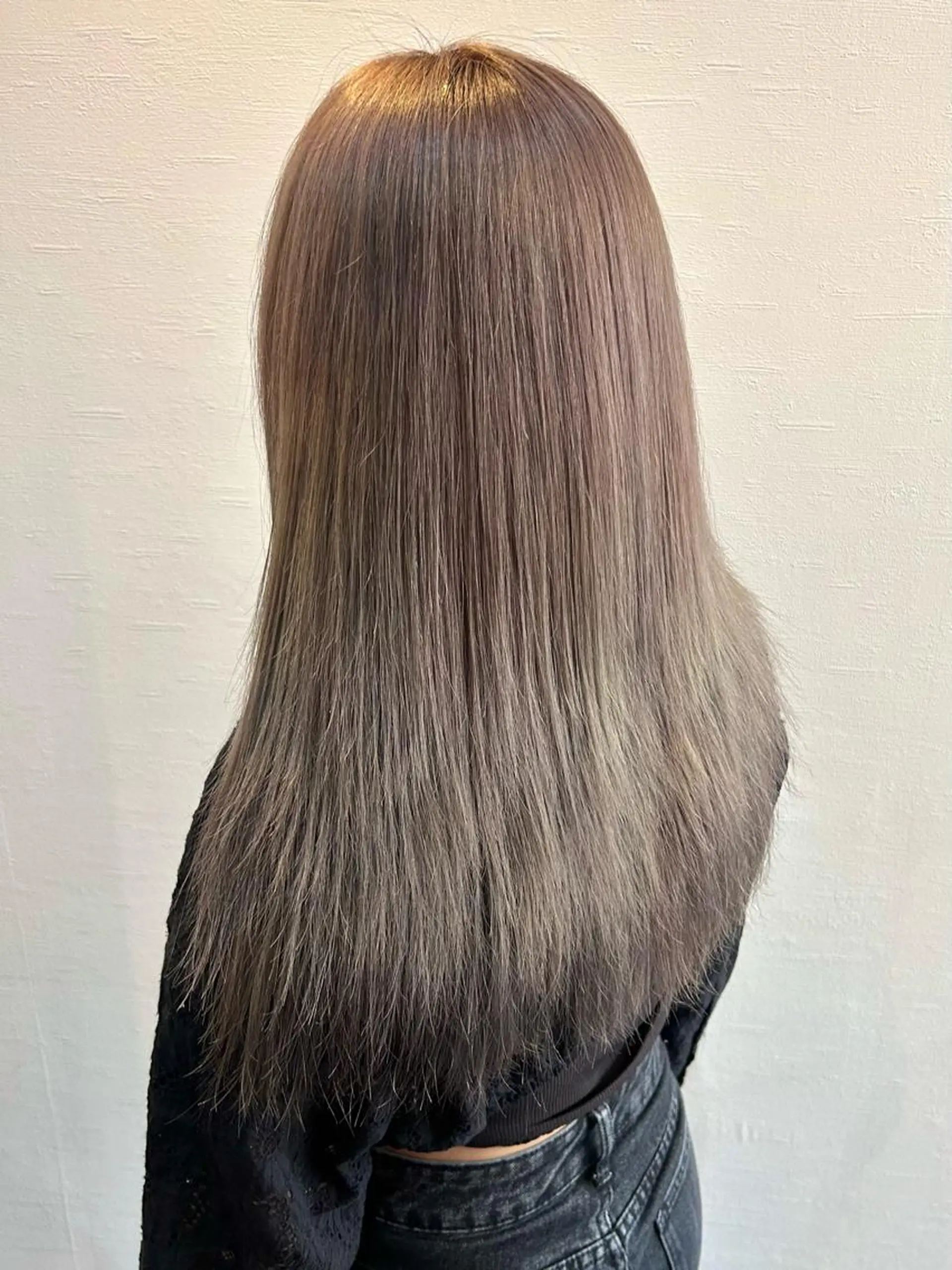 セミロング カラー ヘアカラー トリートメント 𝘒𝘺𝘰𝘬𝘢 🌿‬のヘアスタイル