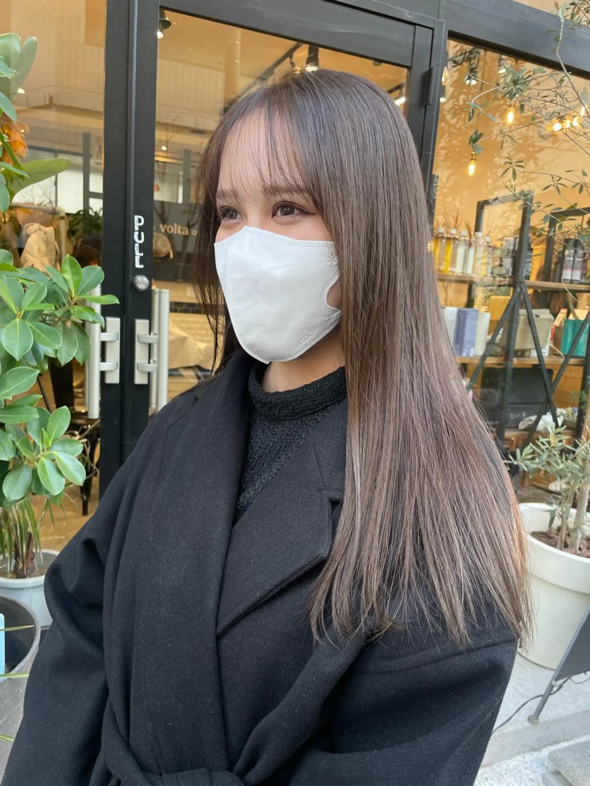 ロング ヘアカラー トリートメント 透明感カラー 🦋AYAのヘアスタイル