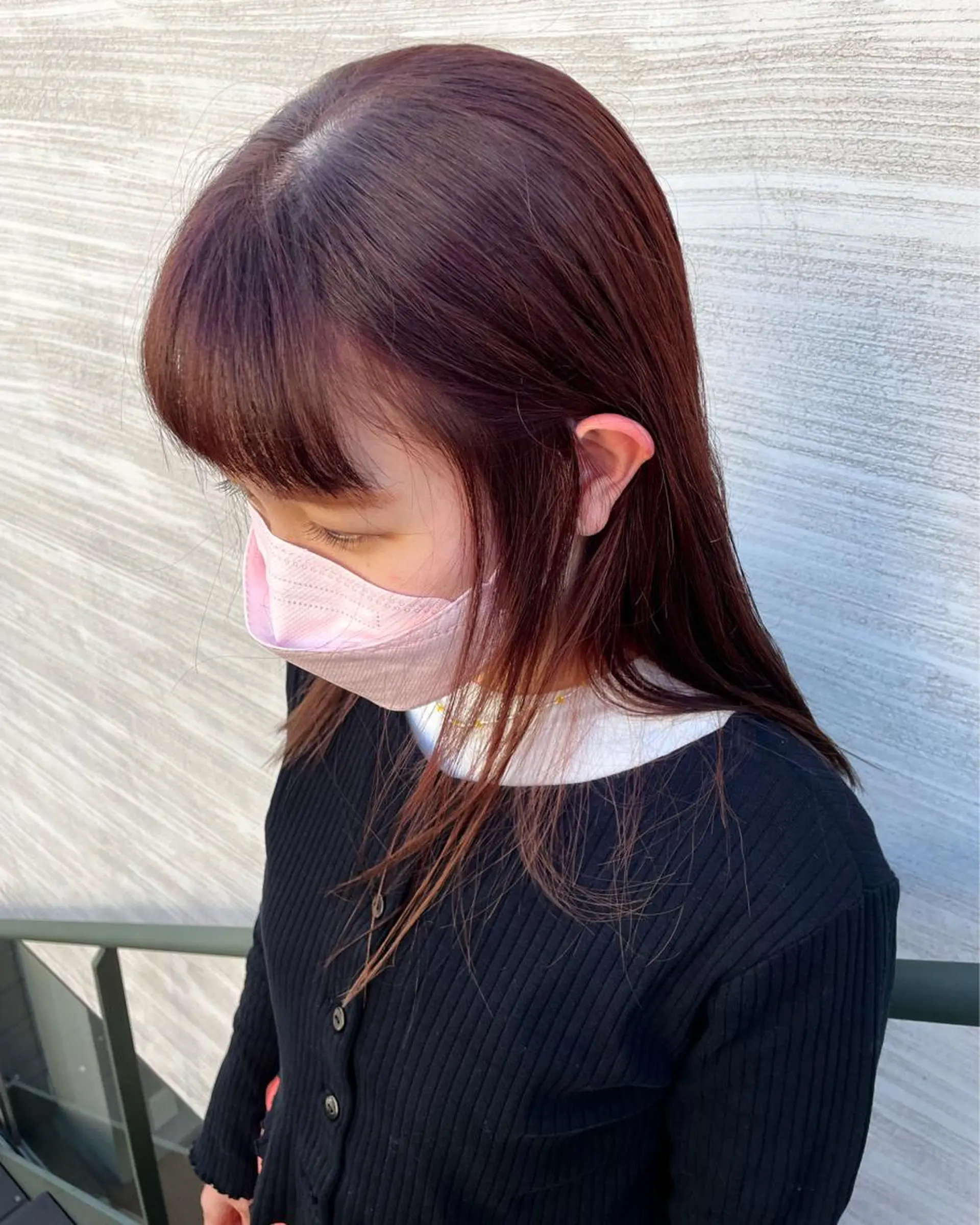 ロング カラー 韓国風/オシャレ /縮毛矯正/滝口琴未のヘアスタイル