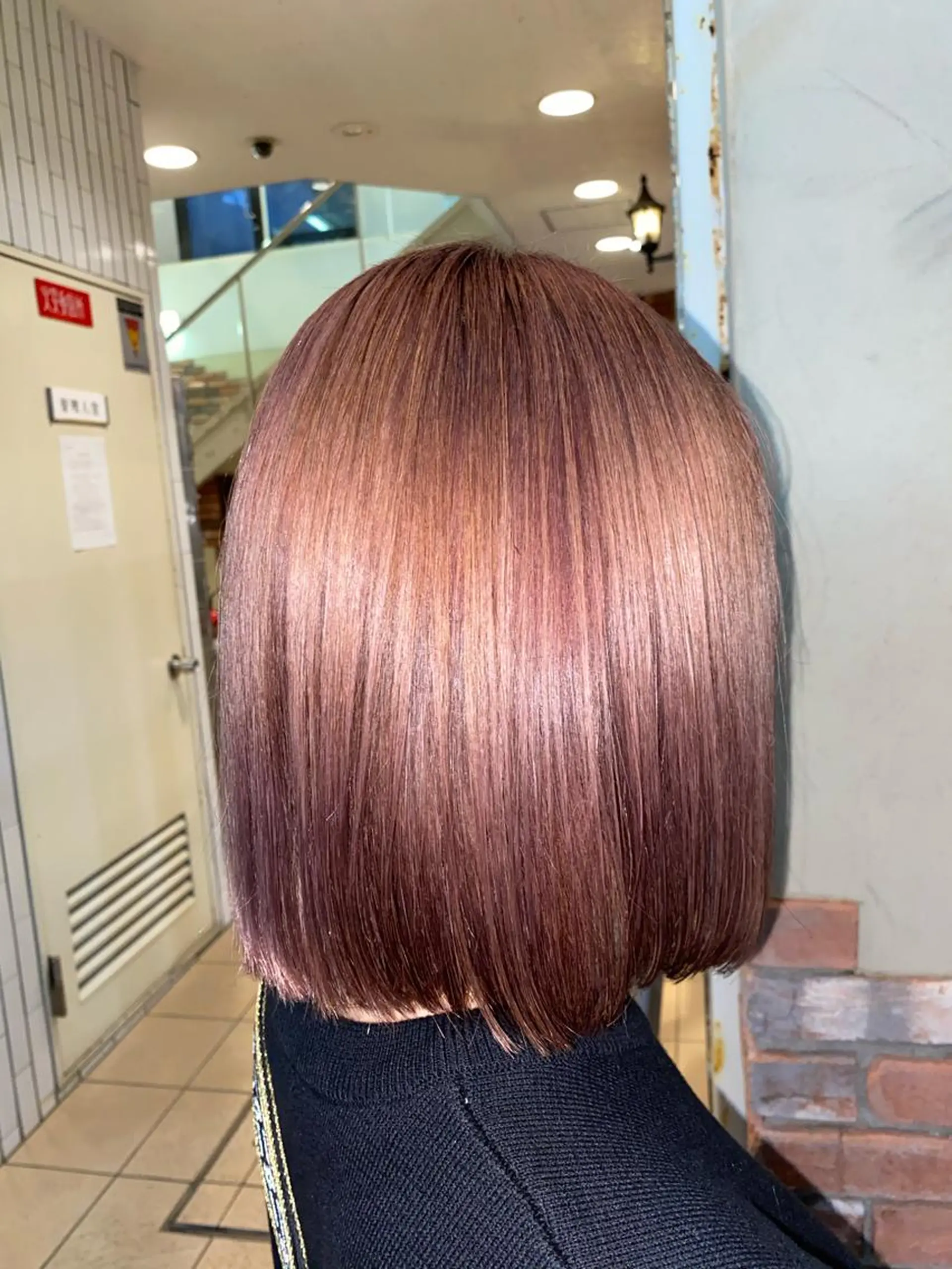 ミディアム カラー パーマ ヘアアレンジ メンズ キッズ ネイル マツエク・マツパ emu所属・🌈髪質改善・美髪矯 正・平野瀬乃🌈のヘアスタイル