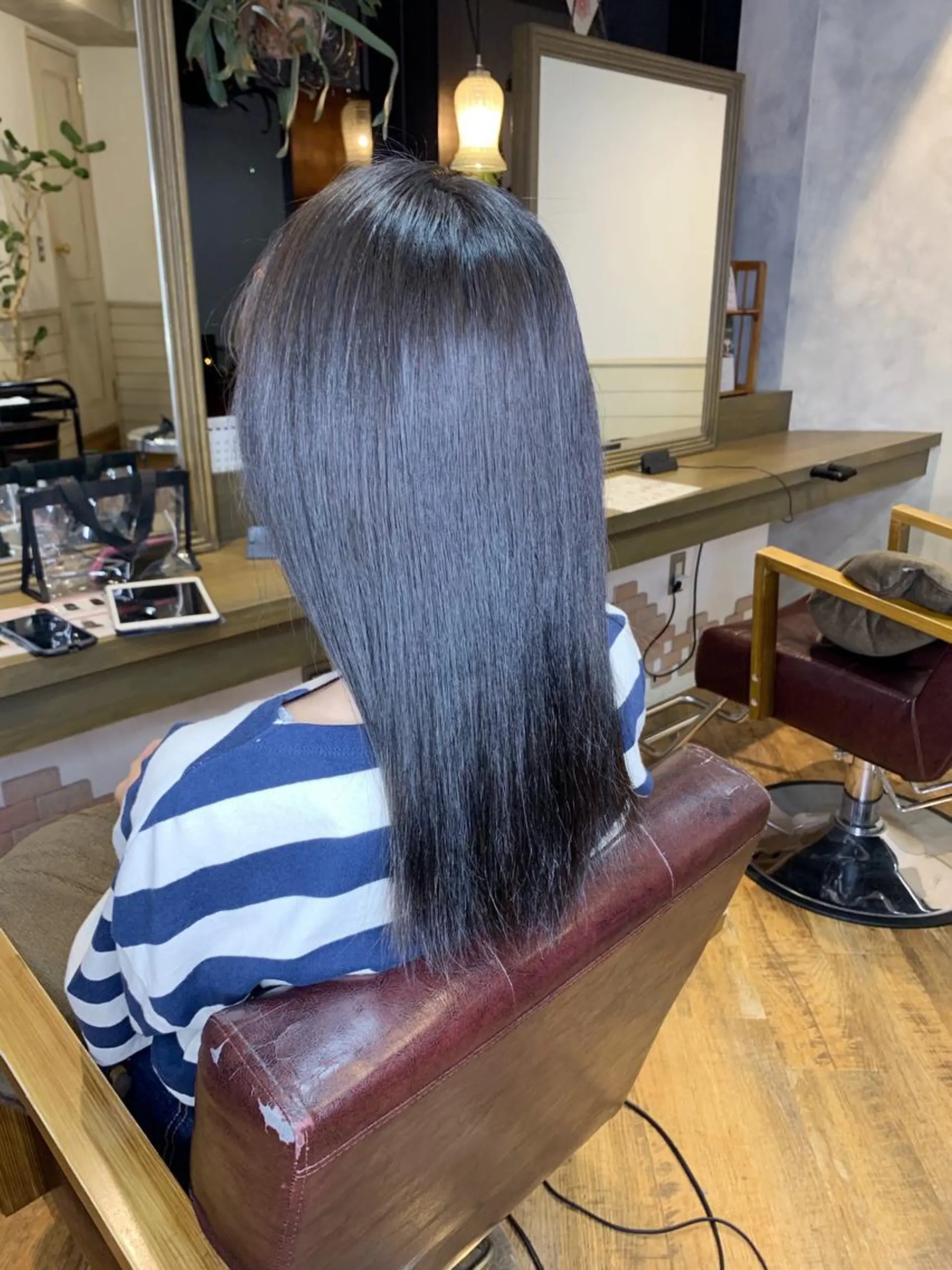 ミディアム カラー ✨️美髪矯正×似合わ せ艶カラー✨藤田透のヘアスタイル