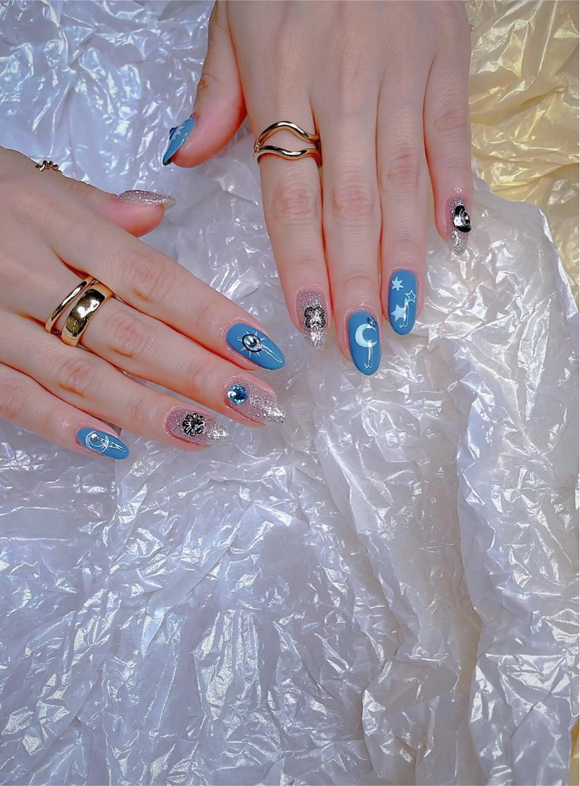 ミディアム 韓国風ヘア めぐみのネイルサロン 惠のネイルデザイン