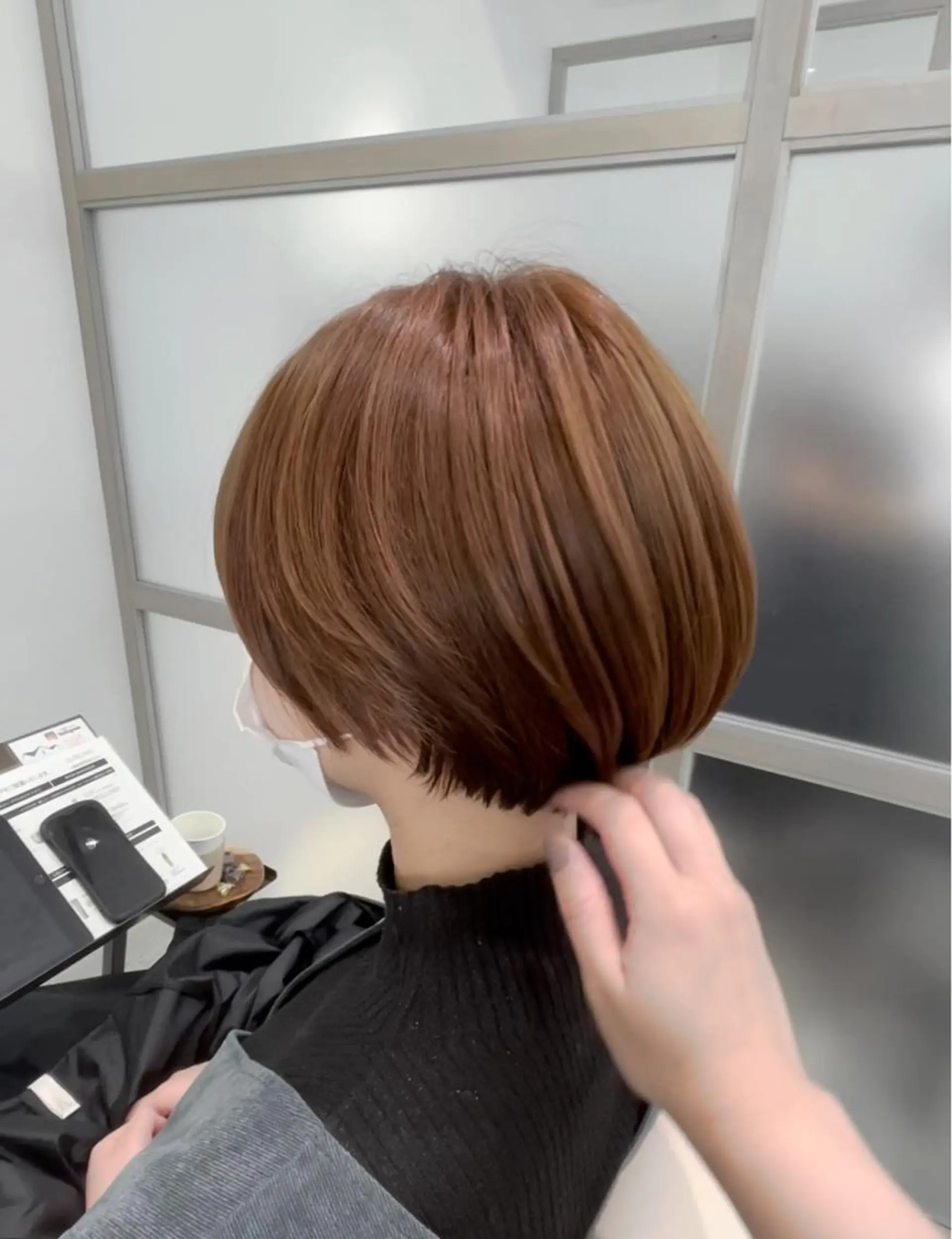 ショート カラー カット トリートメント 🫧MITO カイレアサロン🫧のヘアスタイル