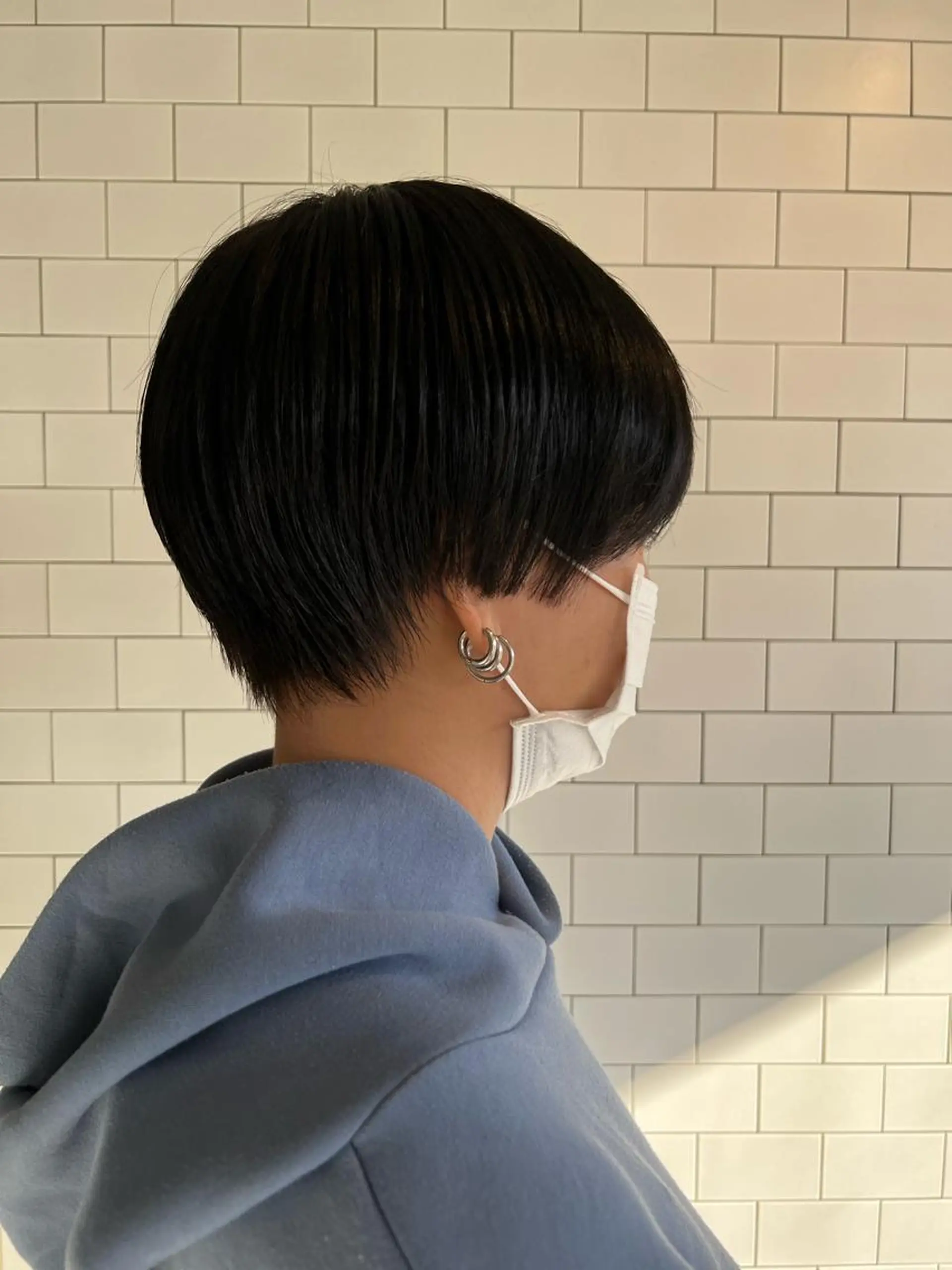 ショート ぱつボブ/ ショート/YUKIのヘアスタイル