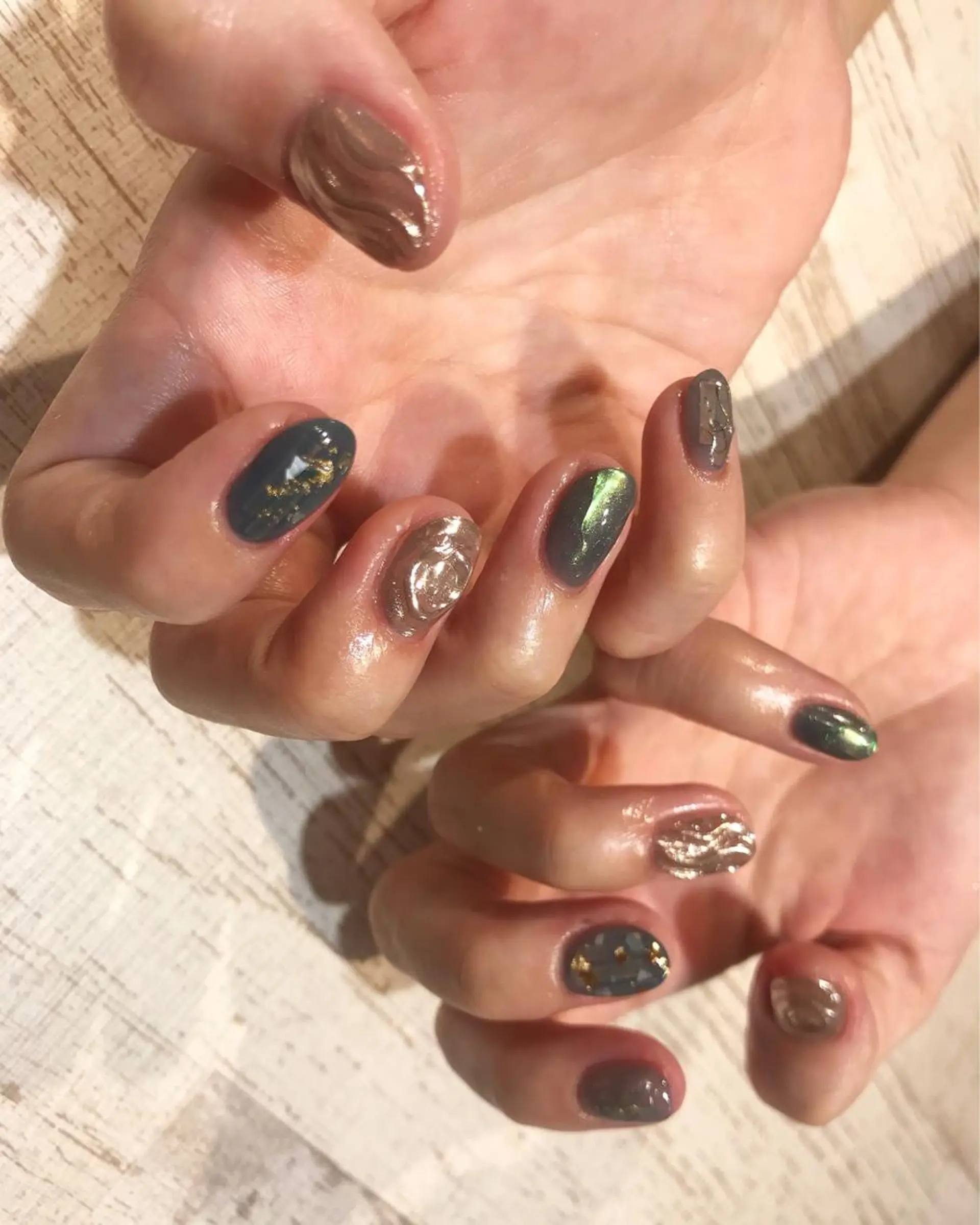 ネイル ショートネイル コンディショニングサロンRoots所属・コンディショニング サロンRootsのネイルデザイン