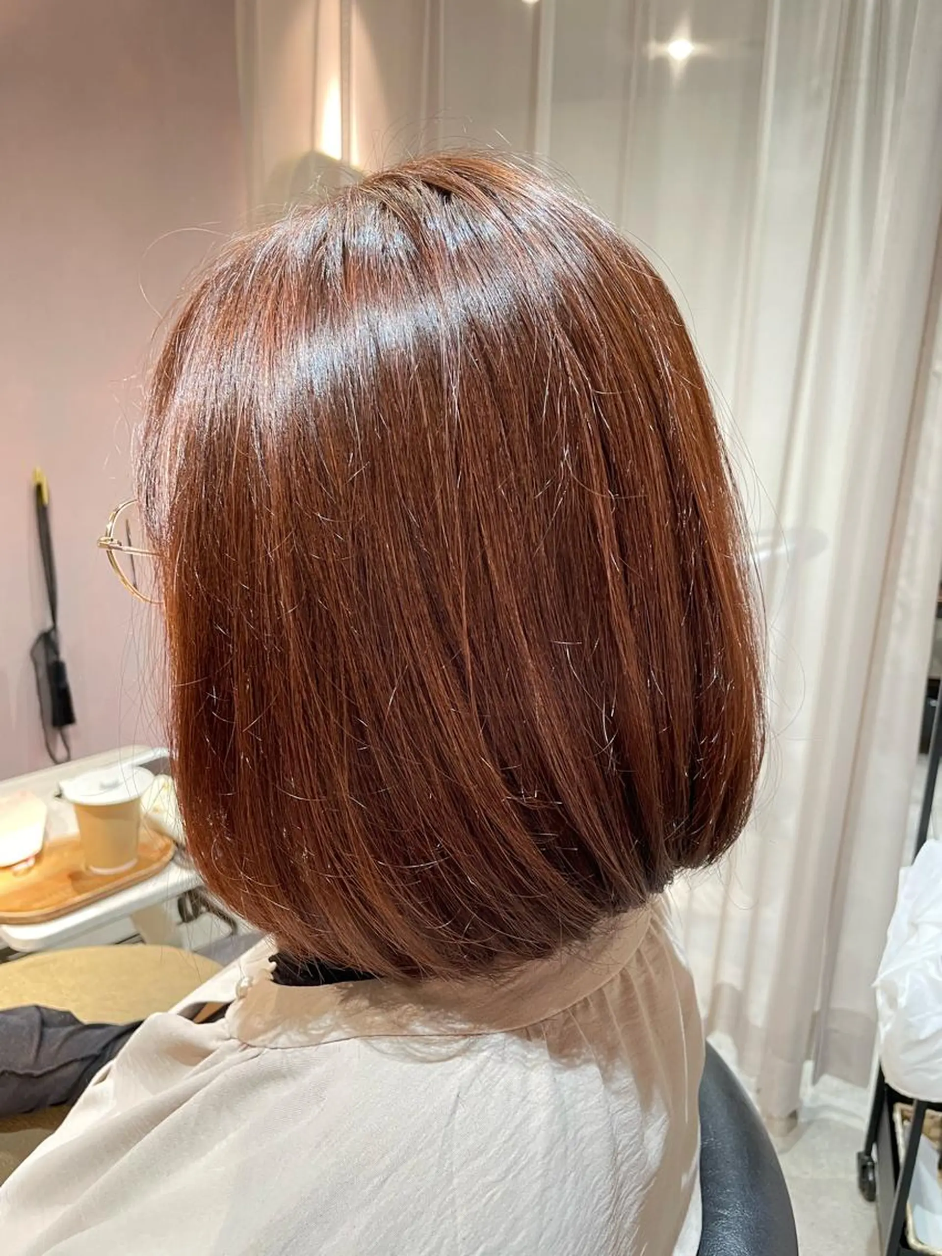 カラー ハイライトカラー 永宮 采佳のヘアスタイル