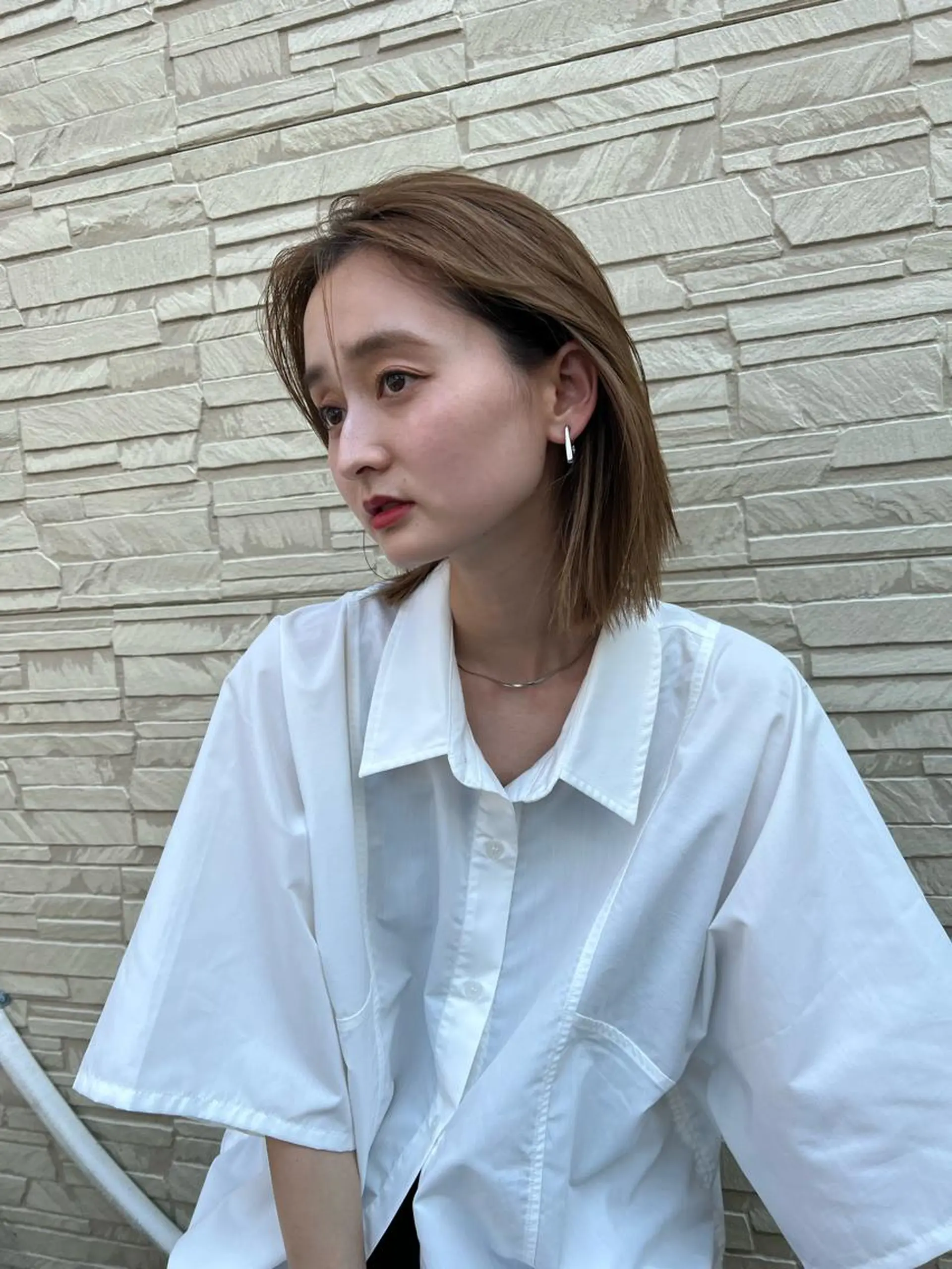 ショート カラー salowin所属・吉ヶ別符 亮祐のヘアスタイル