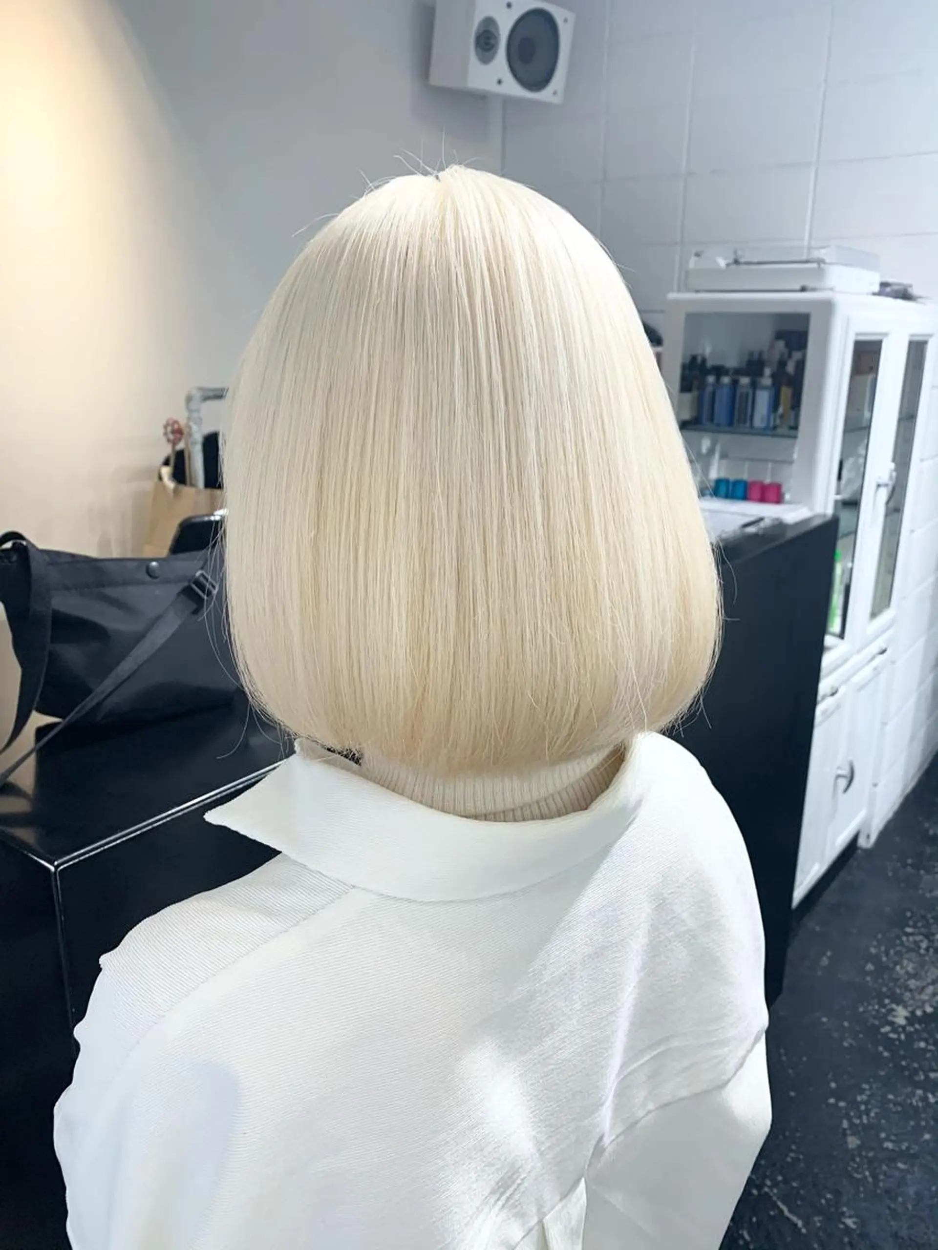 ミディアム カラー パーマ ヘアアレンジ メンズ カット ヘアカラー トリートメント nico TOKYO 渋谷所属・ブリーチ　ハイトーン 特化🌈フジタハルキのヘアスタイル