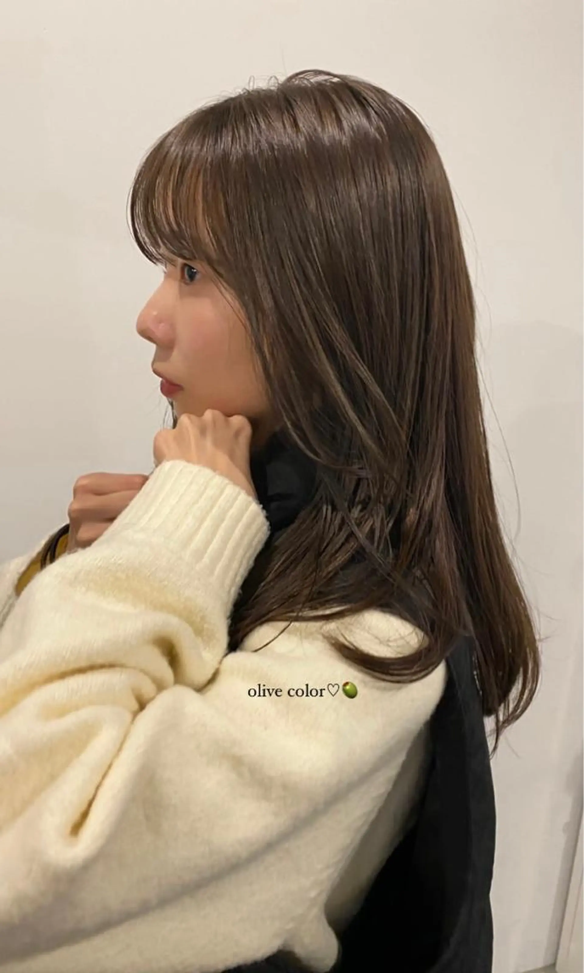 カラー ヘアカラー 今福 彩海のヘアスタイル